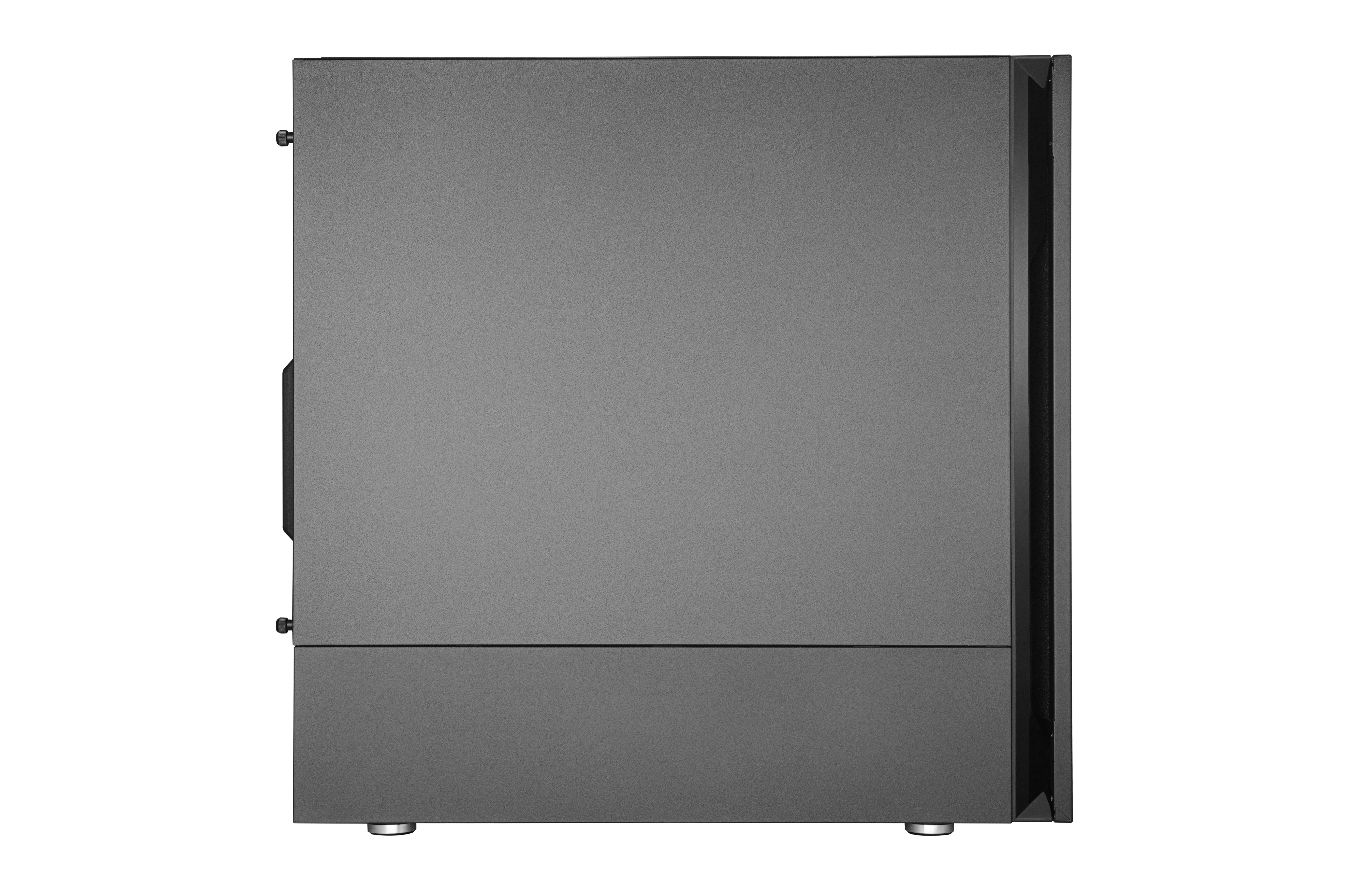 „Cooler Master“ | „Silencio S600“ su plienine šonine panele | Juodas | Mini ITX, Micro ATX, ATX