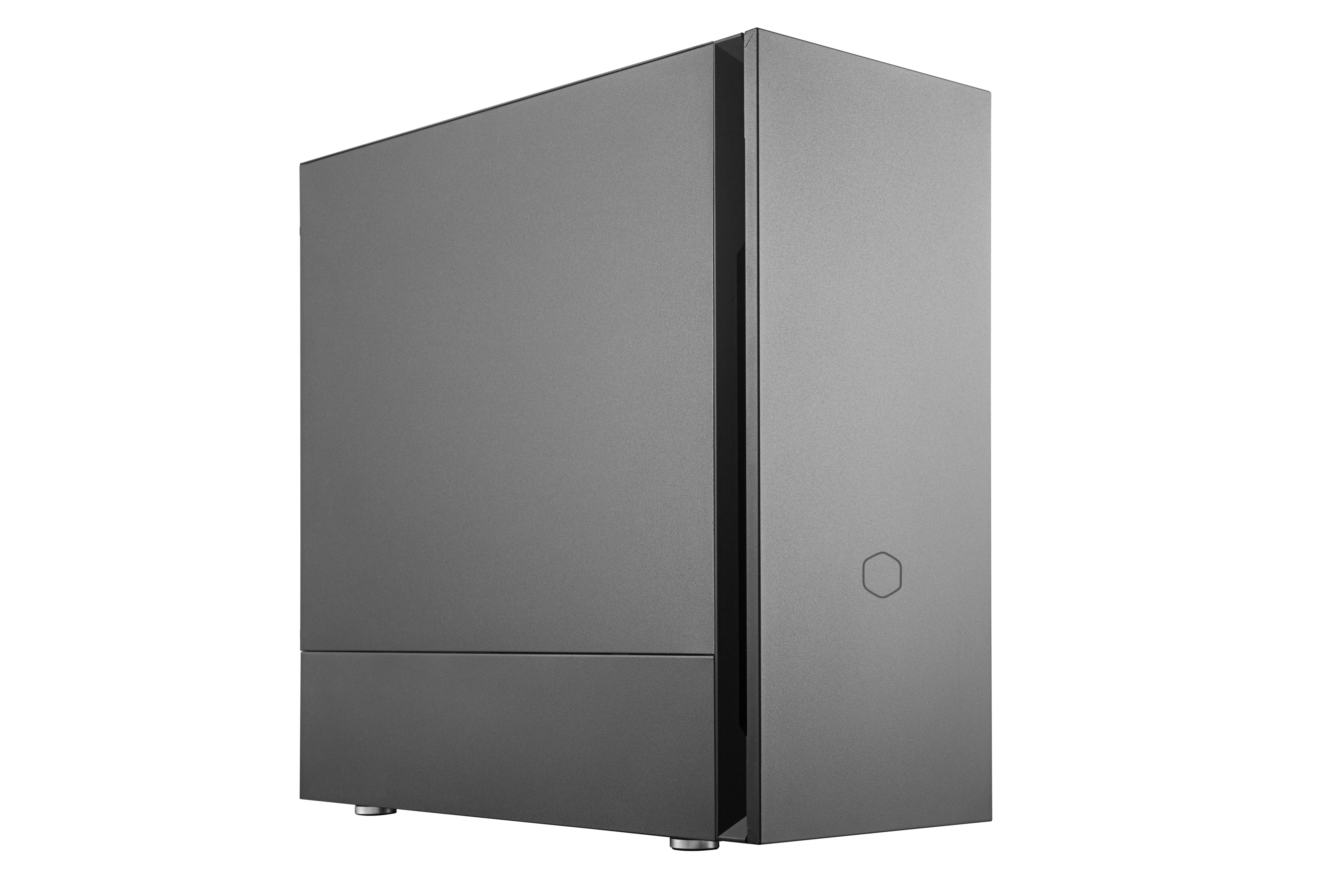 „Cooler Master“ | „Silencio S600“ su plienine šonine panele | Juodas | Mini ITX, Micro ATX, ATX