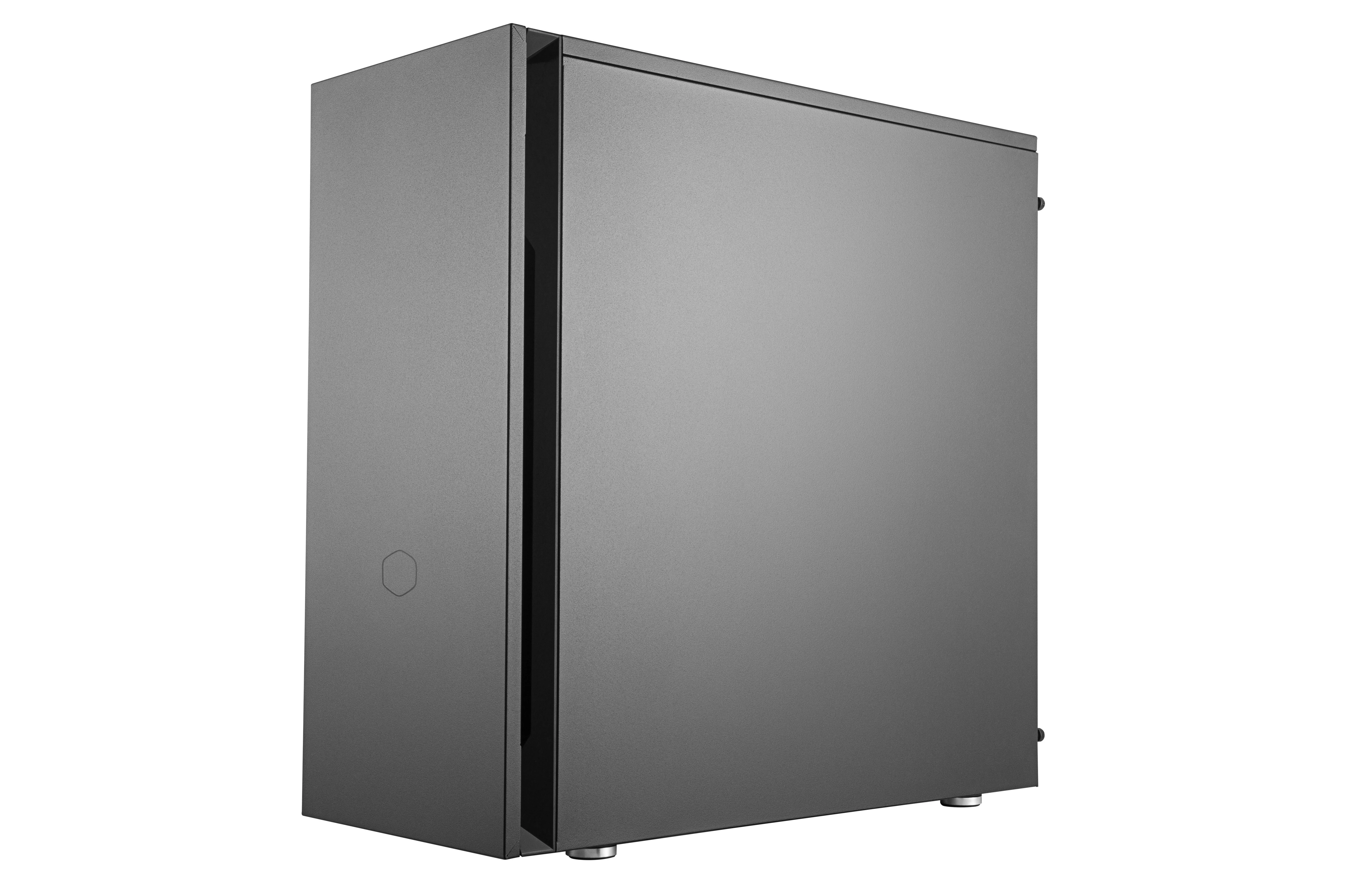 „Cooler Master“ | „Silencio S600“ su plienine šonine panele | Juodas | Mini ITX, Micro ATX, ATX
