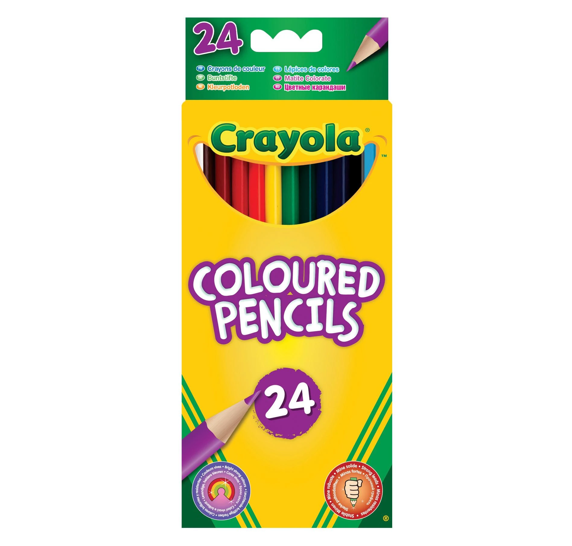 Crayola, Inc. Crayola Spalvoti pieštukai (24 vnt.)