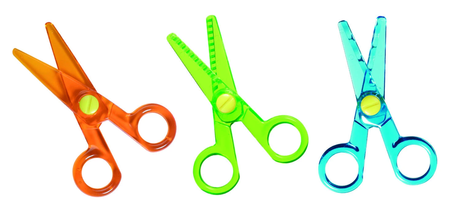 CRAYOLA MINIKIDS Mini žirklutės, 3 vnt.