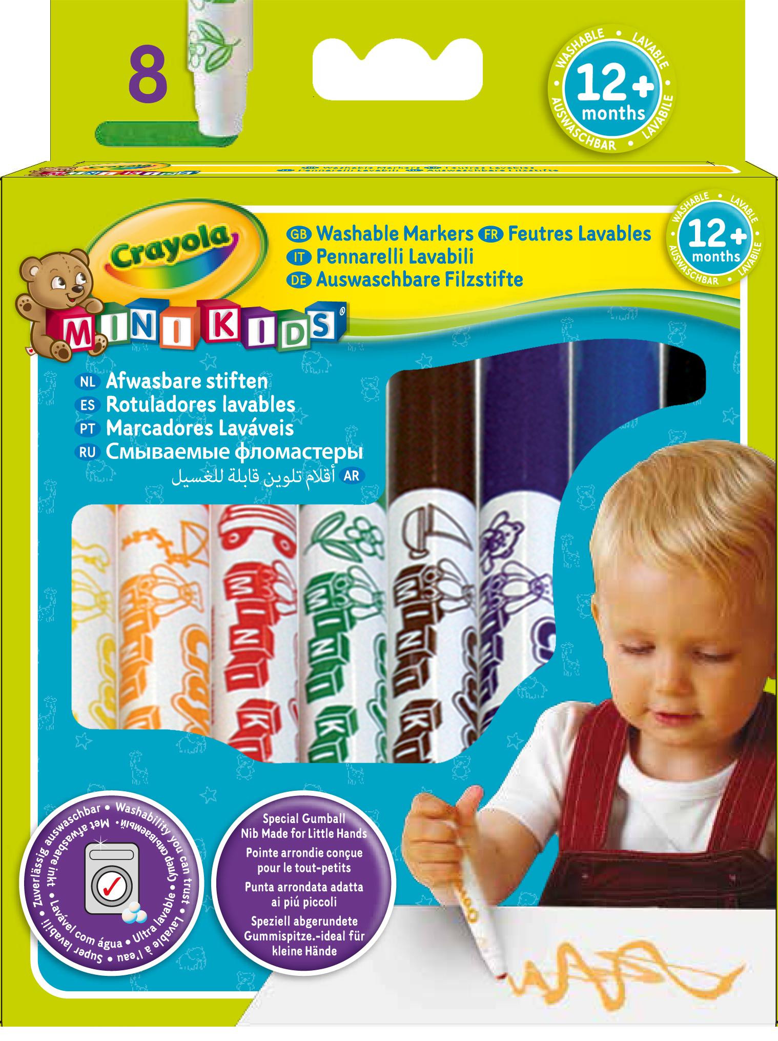 Goliath CRAYOLA Spalvoti flomasteriai (8 vnt.)