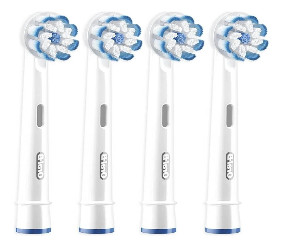EB60-4 Braun Oral-B SENSI Labai labai plonos Elektrinio Dantų Šepetėlio Galvutės