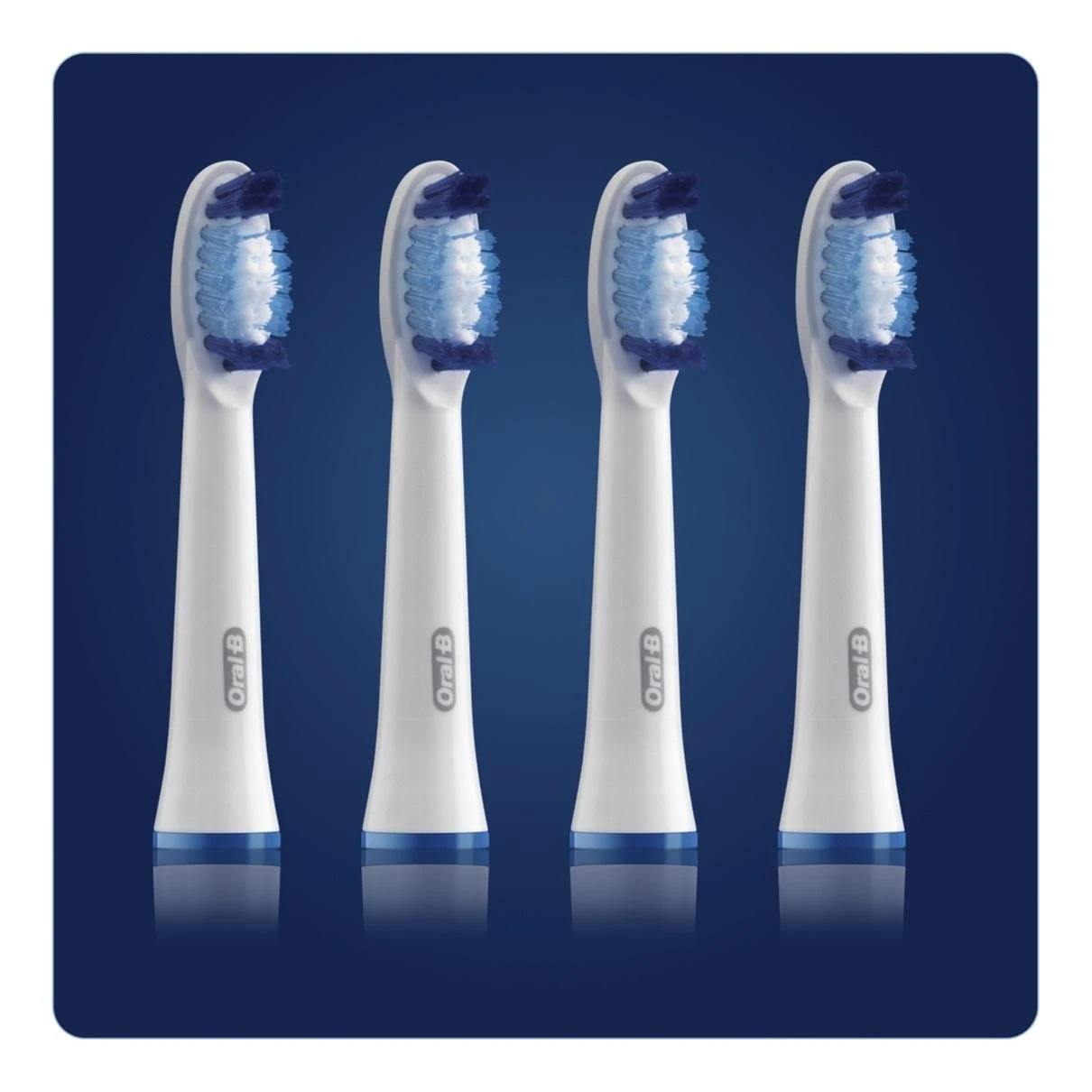 Dantų šepetėlio antgaliai Oral-B Pulsonic 4 vnt Balta