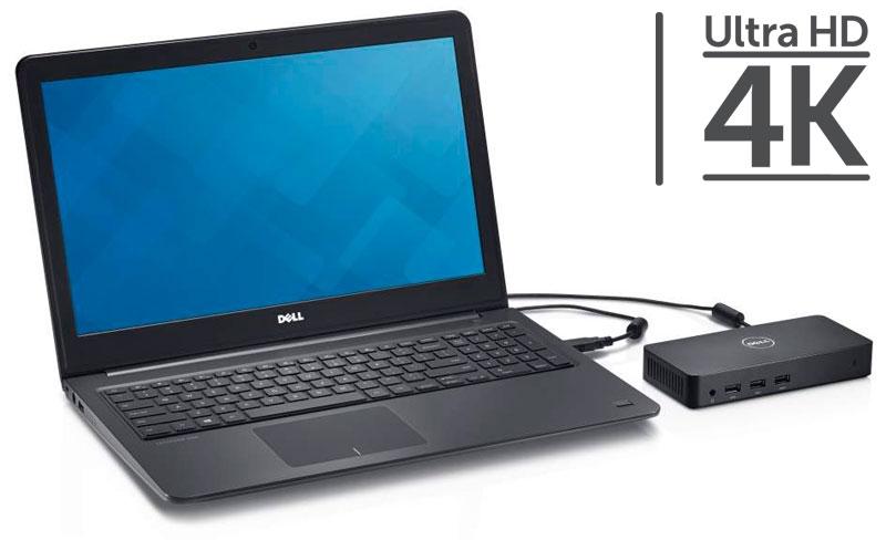 DELL 452-BBOT knyginių kompiuterių dokas / jungčių replikatorius Vielinis USB 3.2 Gen 1 (3.1 Gen 1) Type-B Juoda