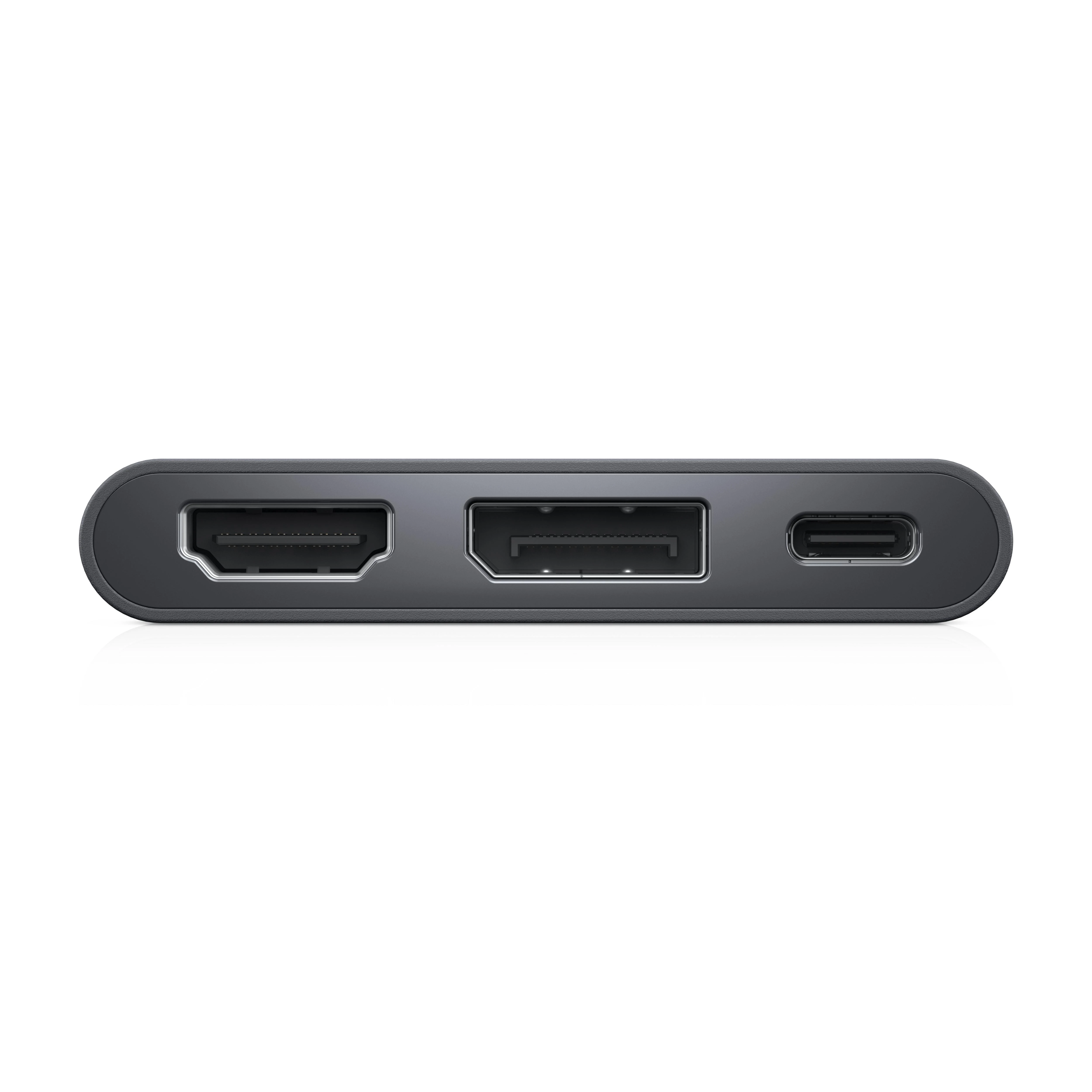 DELL DBQAUANBC070 sąsajos šakotuvas USB 3.2 Gen 1 (3.1 Gen 1) Type-C Juoda
