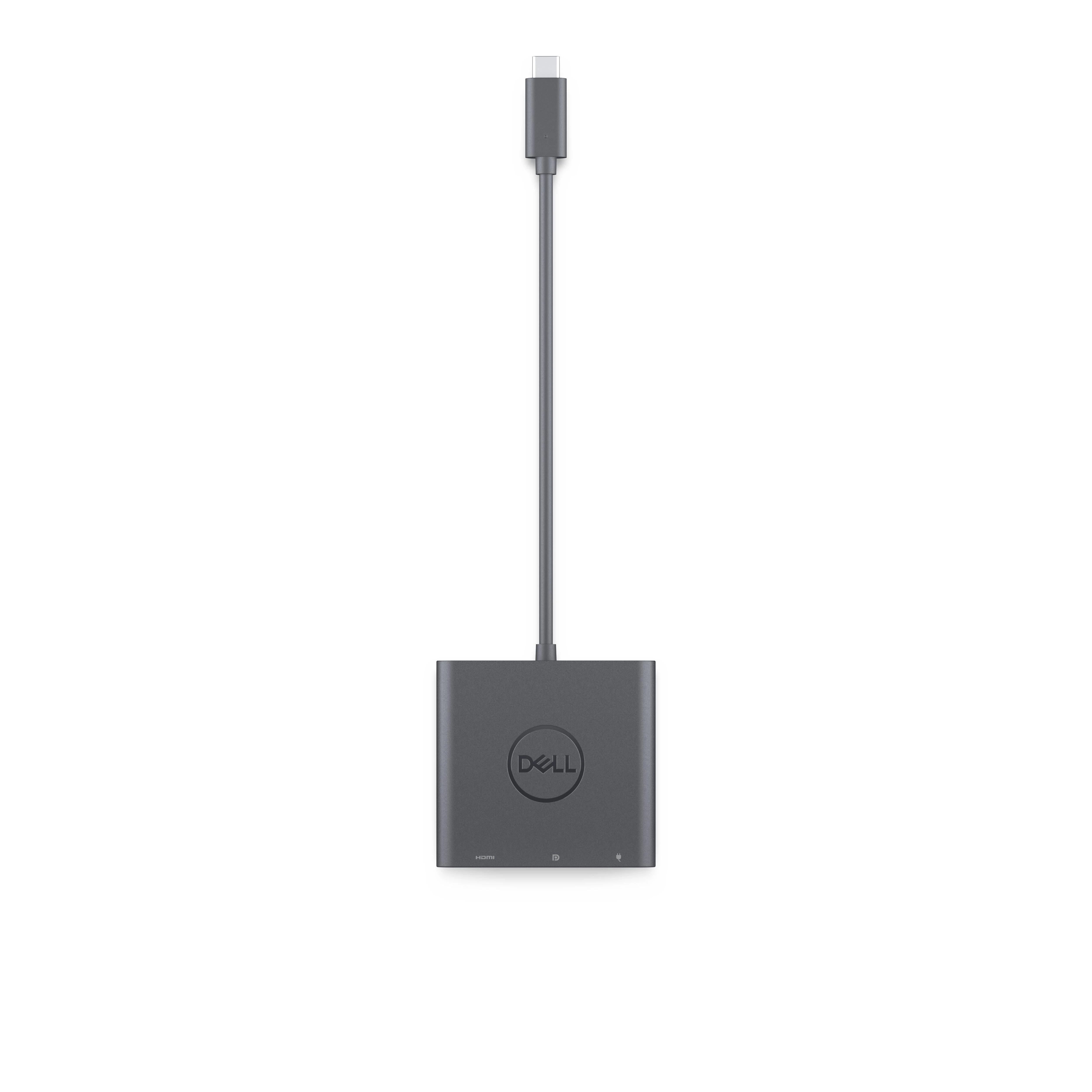 DELL DBQAUANBC070 sąsajos šakotuvas USB 3.2 Gen 1 (3.1 Gen 1) Type-C Juoda