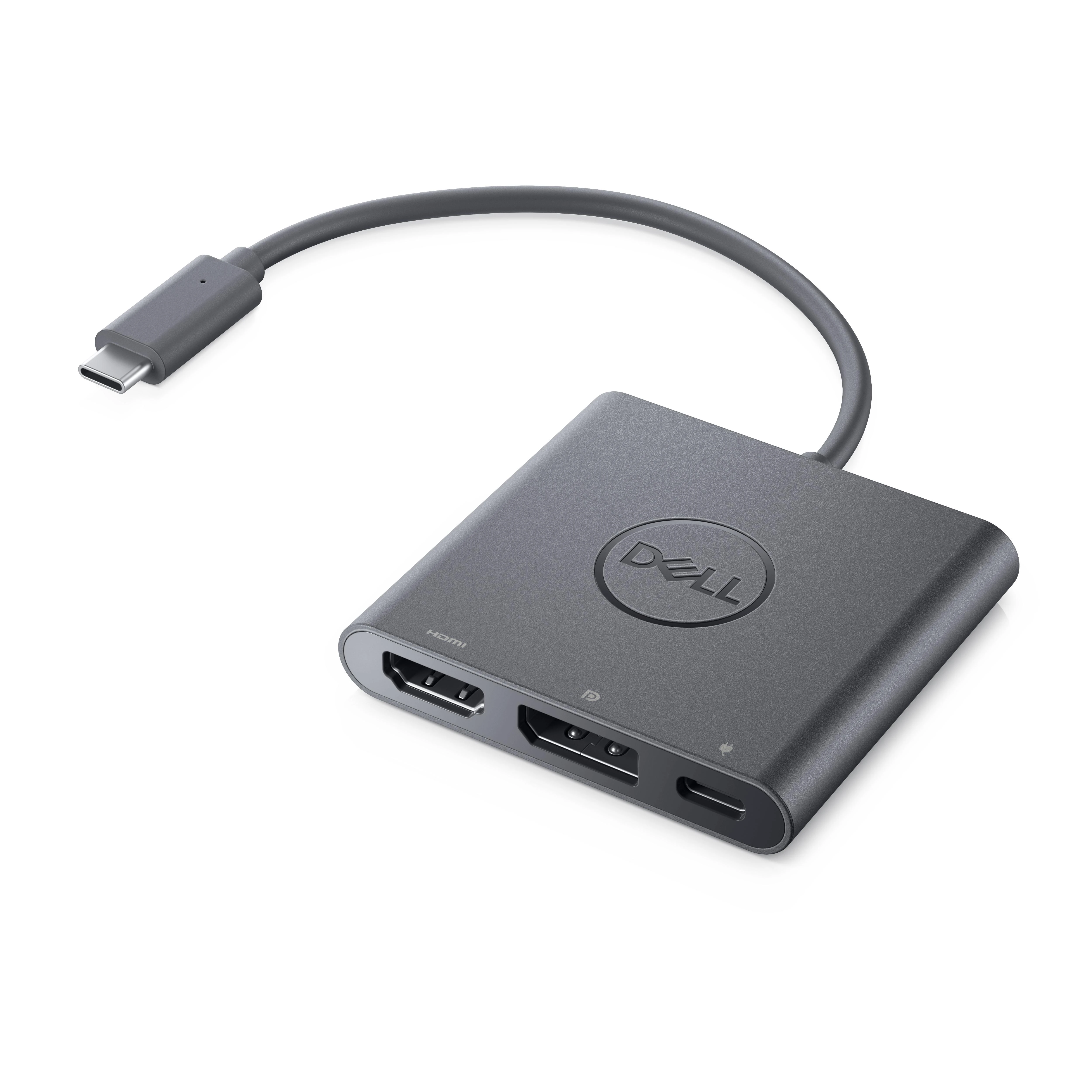 DELL DBQAUANBC070 sąsajos šakotuvas USB 3.2 Gen 1 (3.1 Gen 1) Type-C Juoda