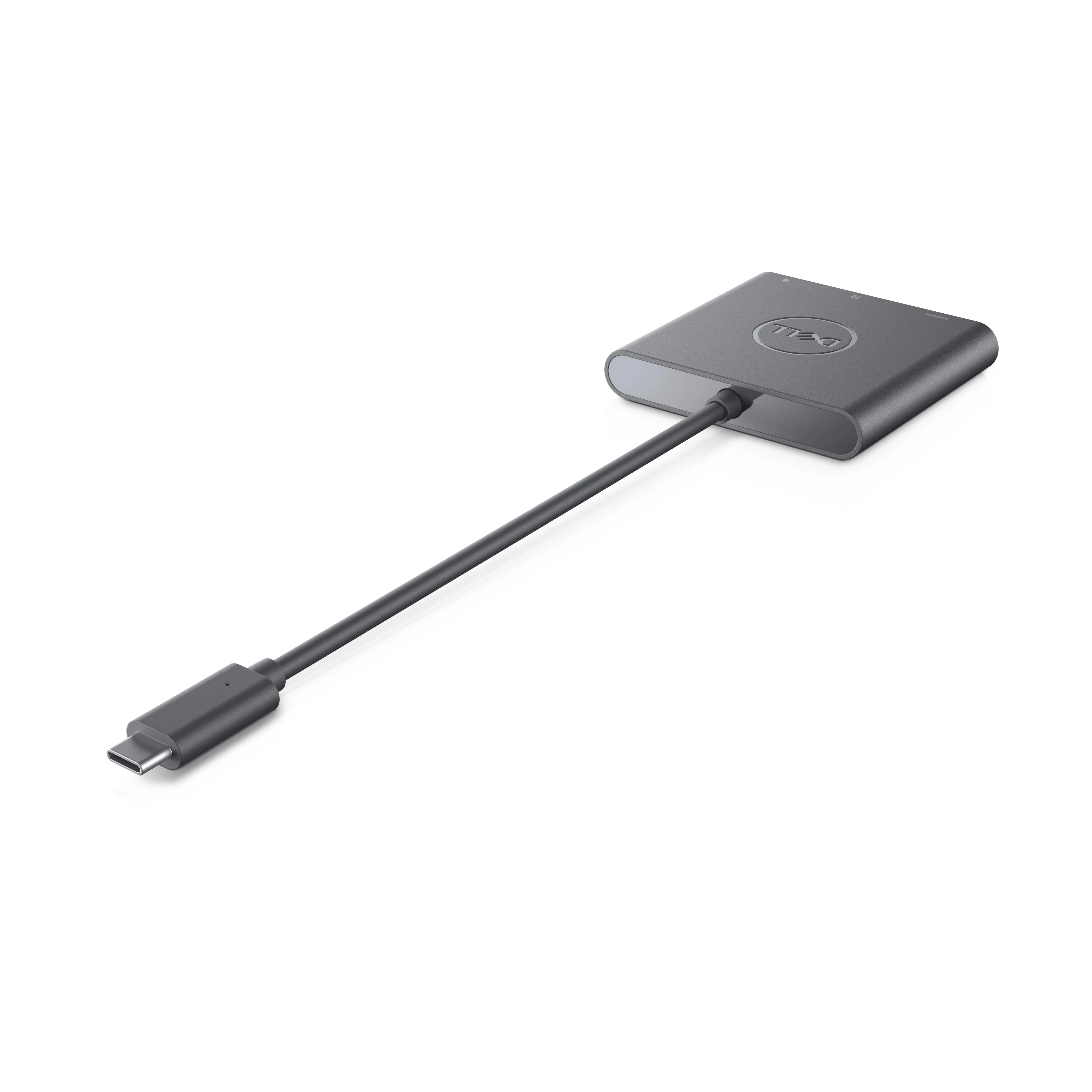 Dell USB-C šakotuvas su integruotu laidu