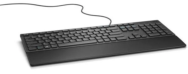 Dell multimedijos klaviatūra KB216, juoda, vokiškas išdėstymas