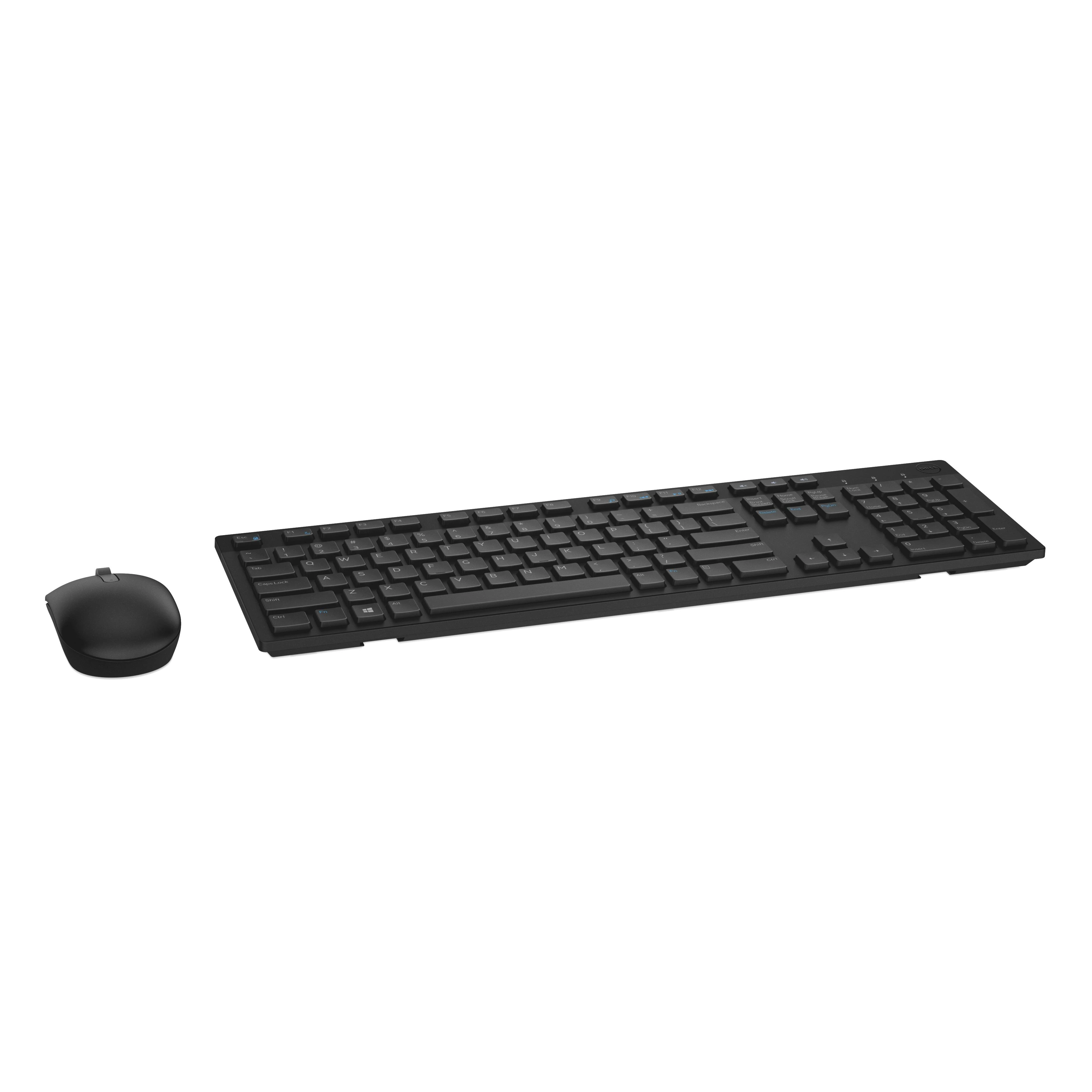 Dell Klaviatūra + Pelė (Juoda) KM636 580 ADFO QWERTZ