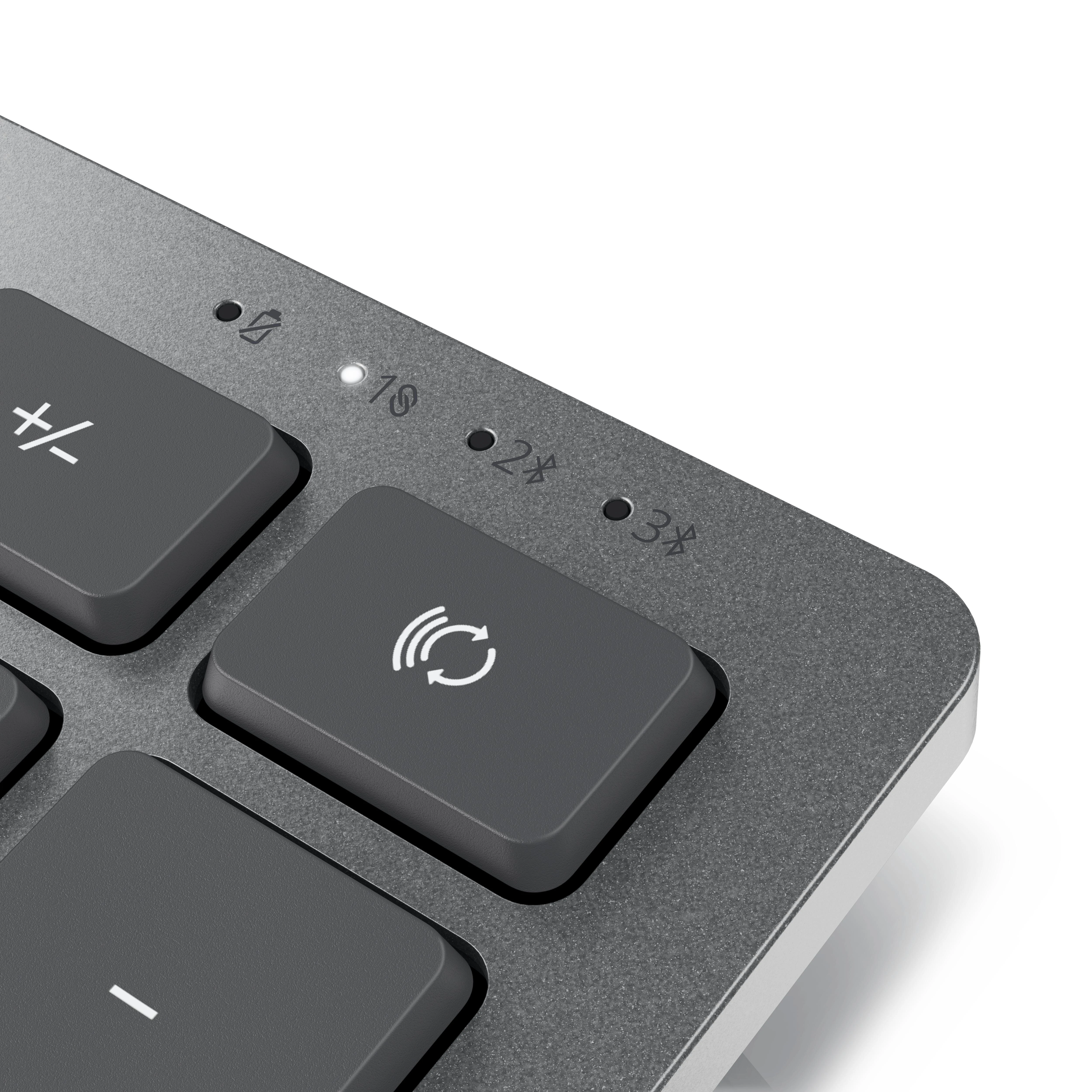 DELL KM7120W klaviatūra RD belaidis ryšys + „Bluetooth“ QWERTY Vokiečių Pilka, Titanas