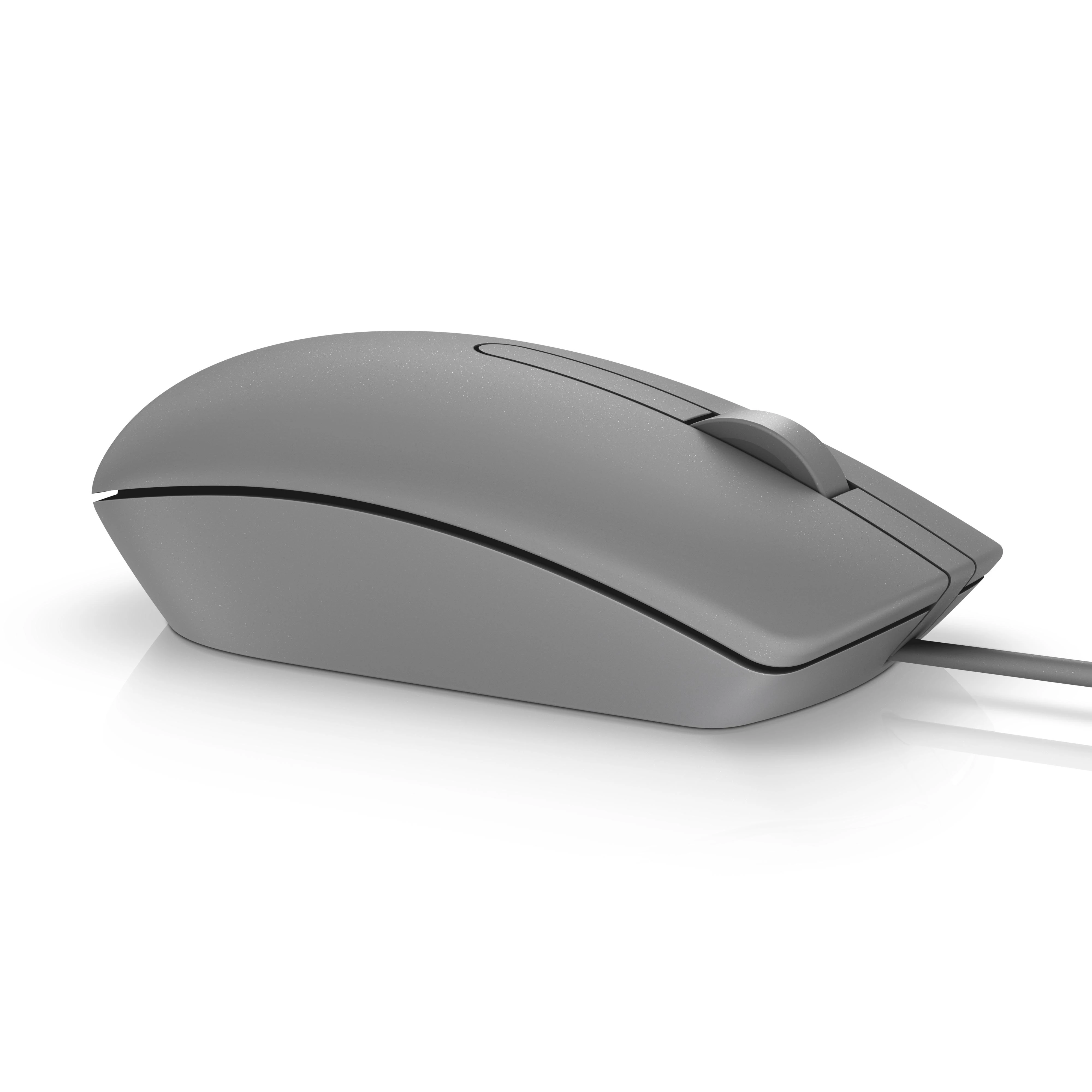 Dell optinė laidinė pelė MS116 (Pilka) 1000DPI Abiems rankoms