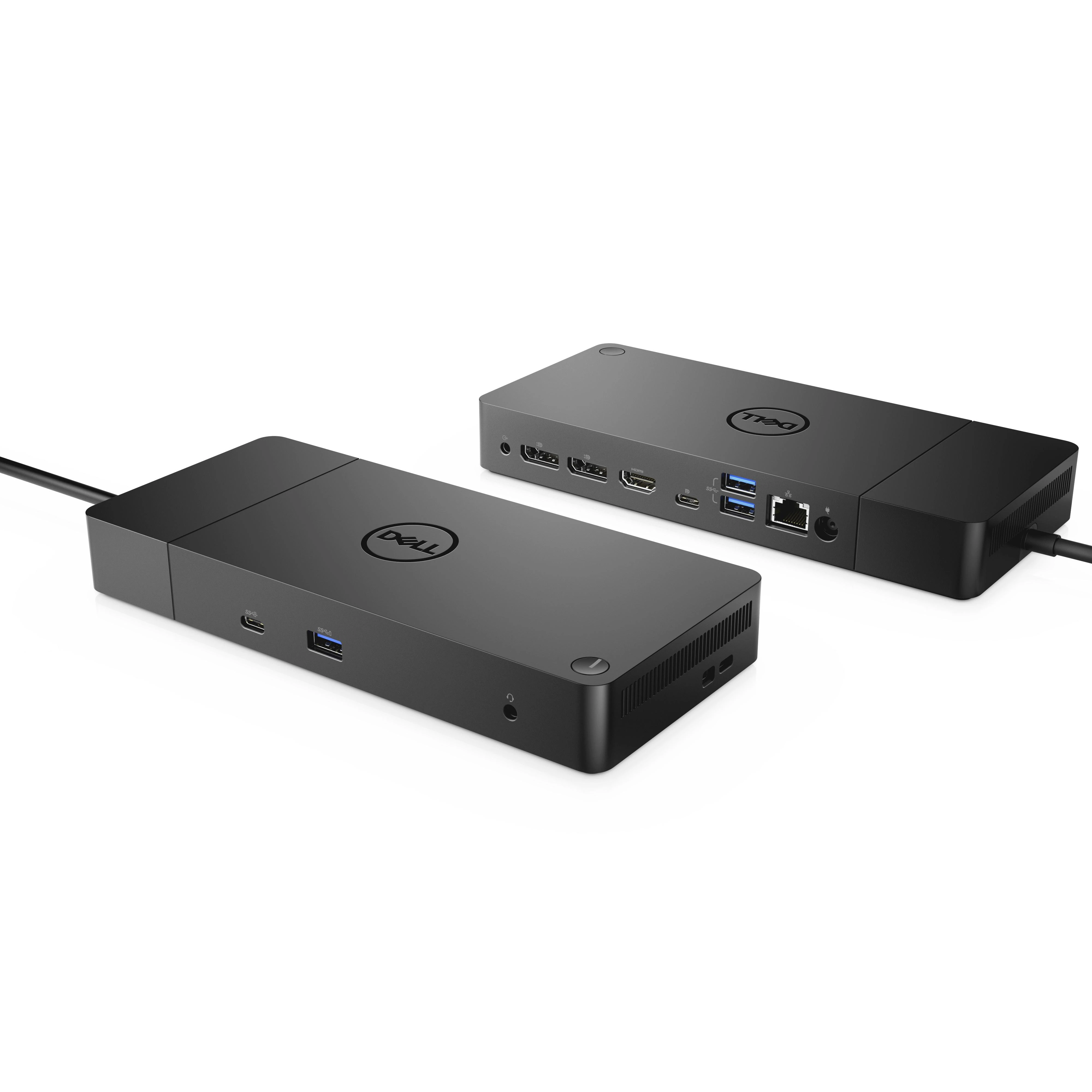 „Dell Dock WD19“ prijungimo stotelė, Ethernet LAN (RJ-45) jungtys: 1, DisplayPort jungtys: 2, USB 3.0 (3.1 Gen 1) jungtys: 3, HDMI jungtys: 1, Ethernet LAN, USB 3.0 (3.1 Gen 1) Type-C jungtys: 1, 130 W