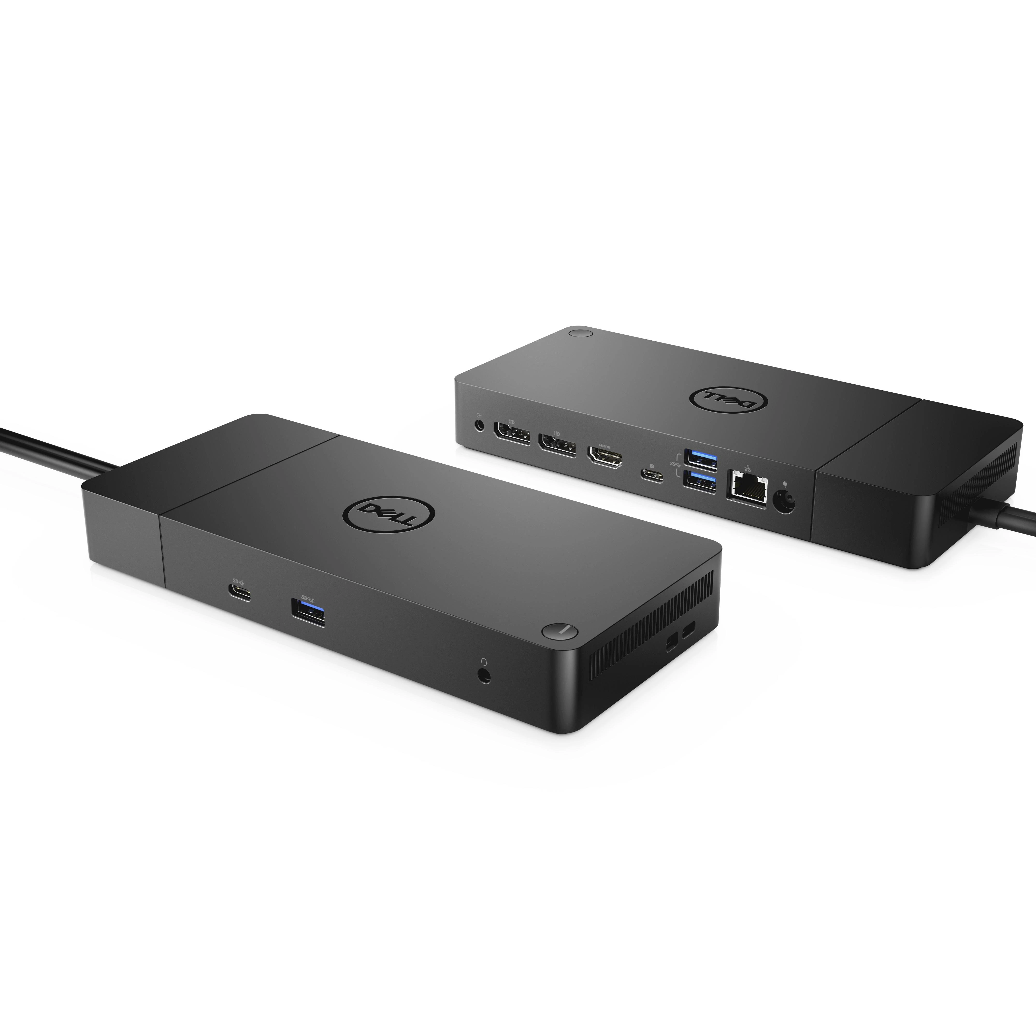 DELL WD19DC Vielinis USB 3.2 Gen 1 (3.1 Gen 1) Type-C Juoda