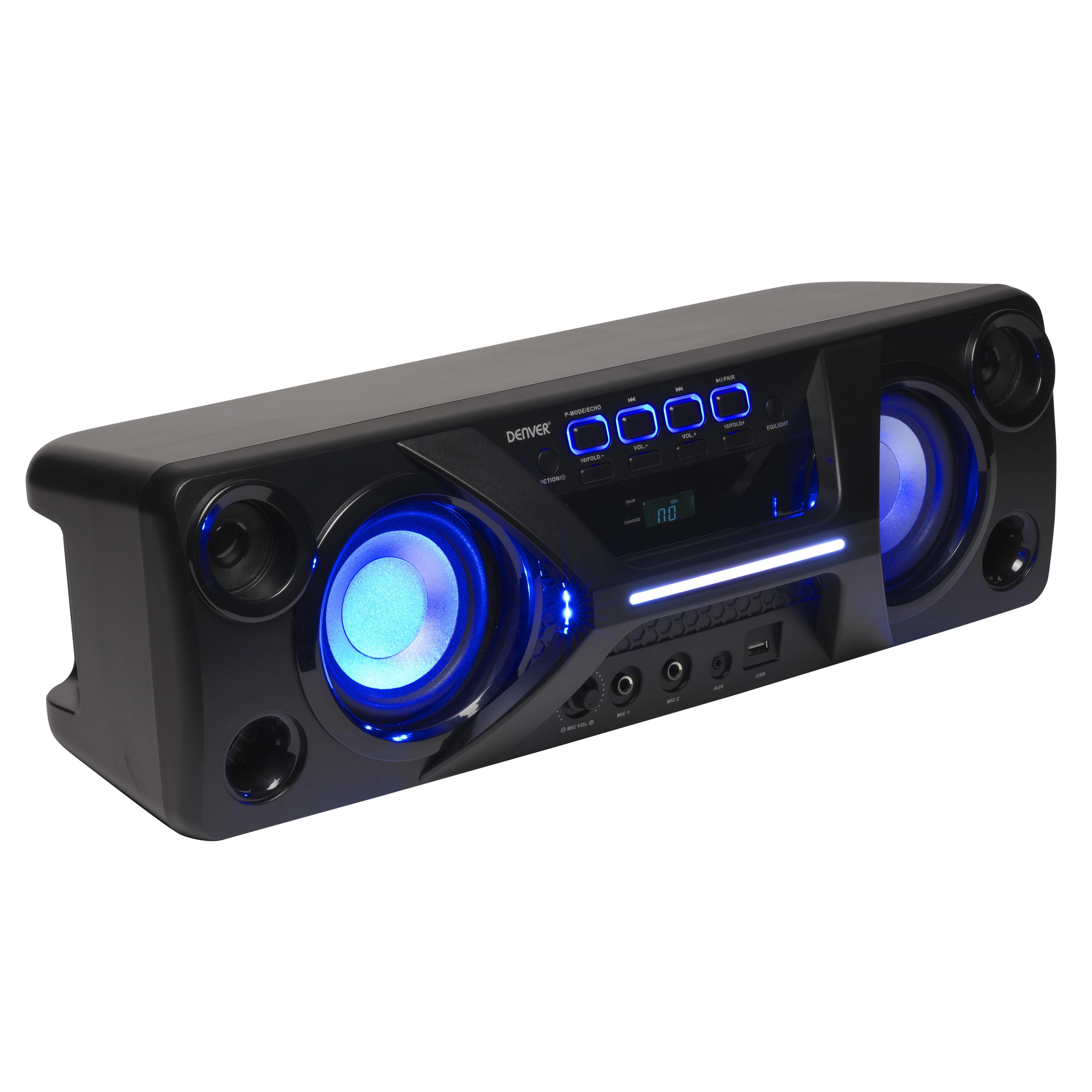 Denver BTB-410NR 40 W Nešiojamas stereo garsiakalbis Juoda
