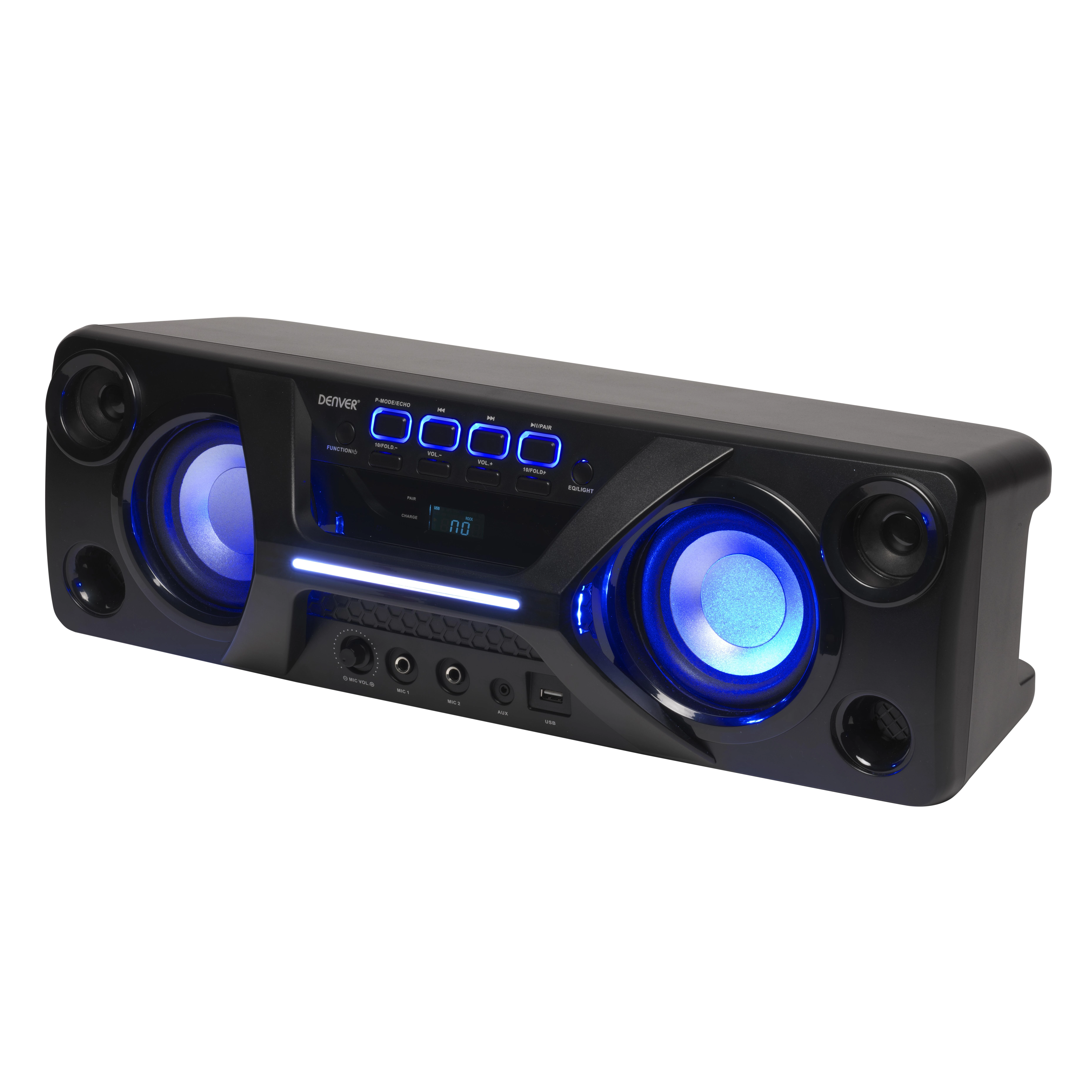 Denver BTB-410NR 40 W Nešiojamas stereo garsiakalbis Juoda
