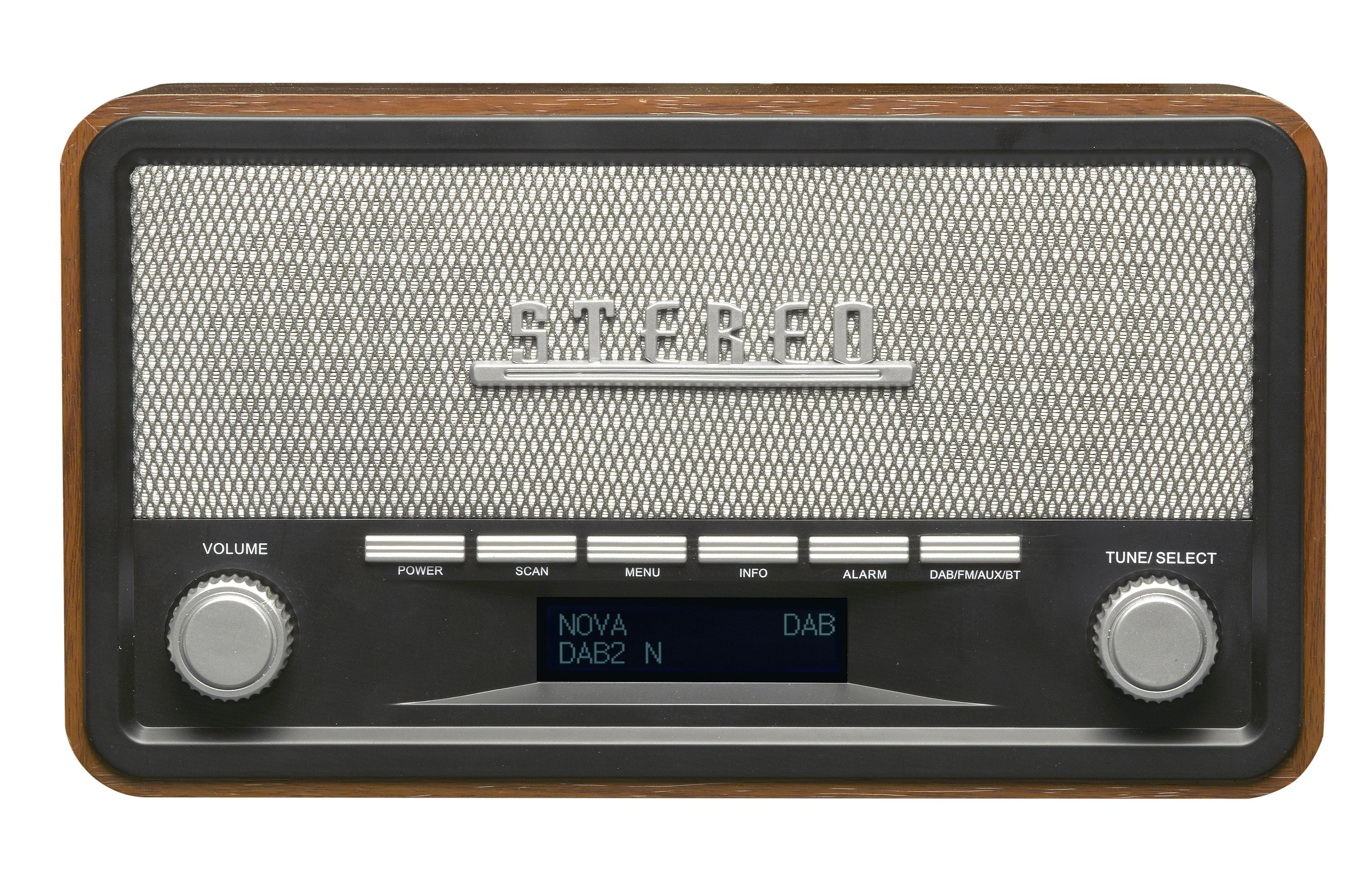 Denver DAB-18 radijo imtuvas Asmeniškas Analoginis ir skaitmeninis Juoda, Pilka