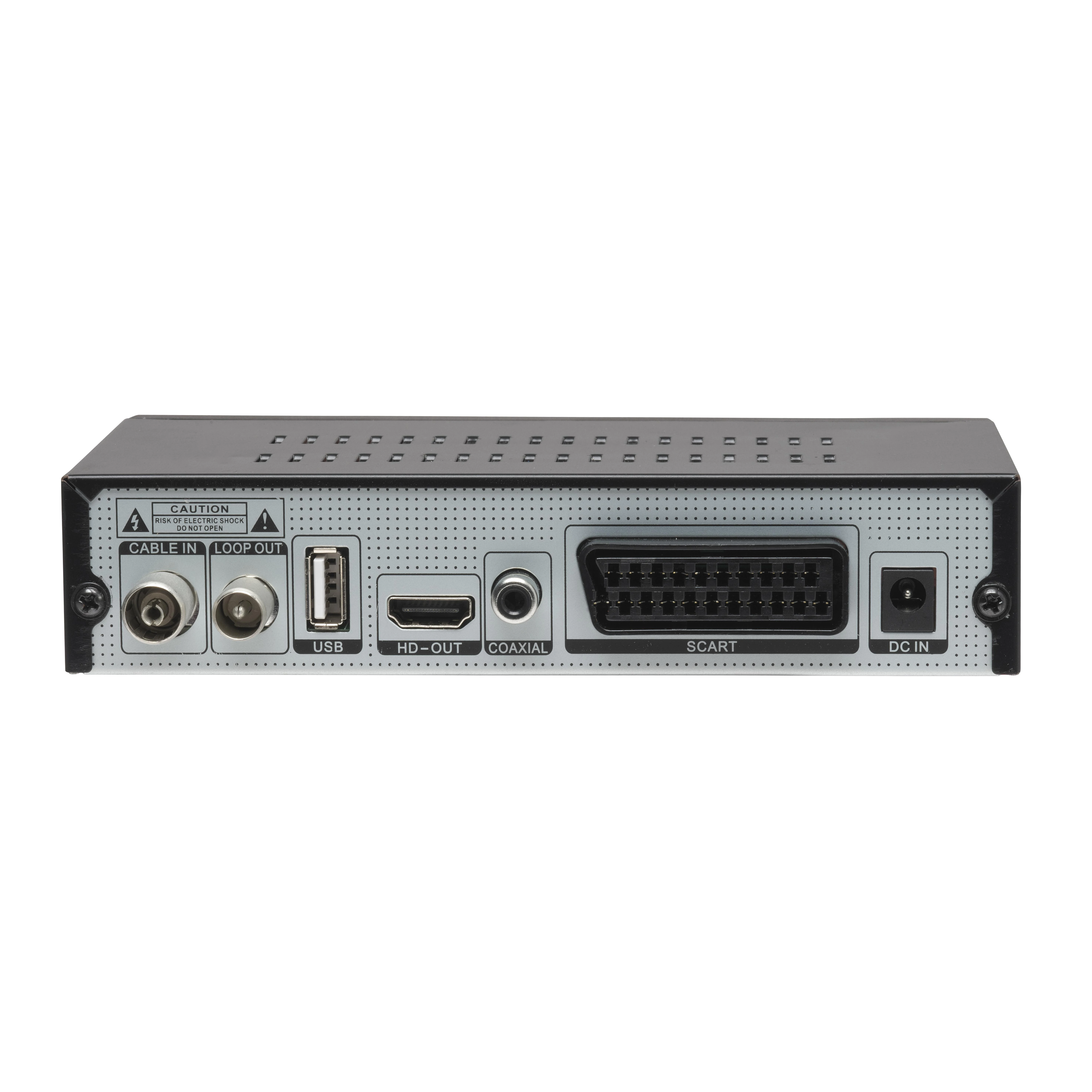 Denver DVBC-120 TV priedėlis Kabelis „Full HD“ Juoda
