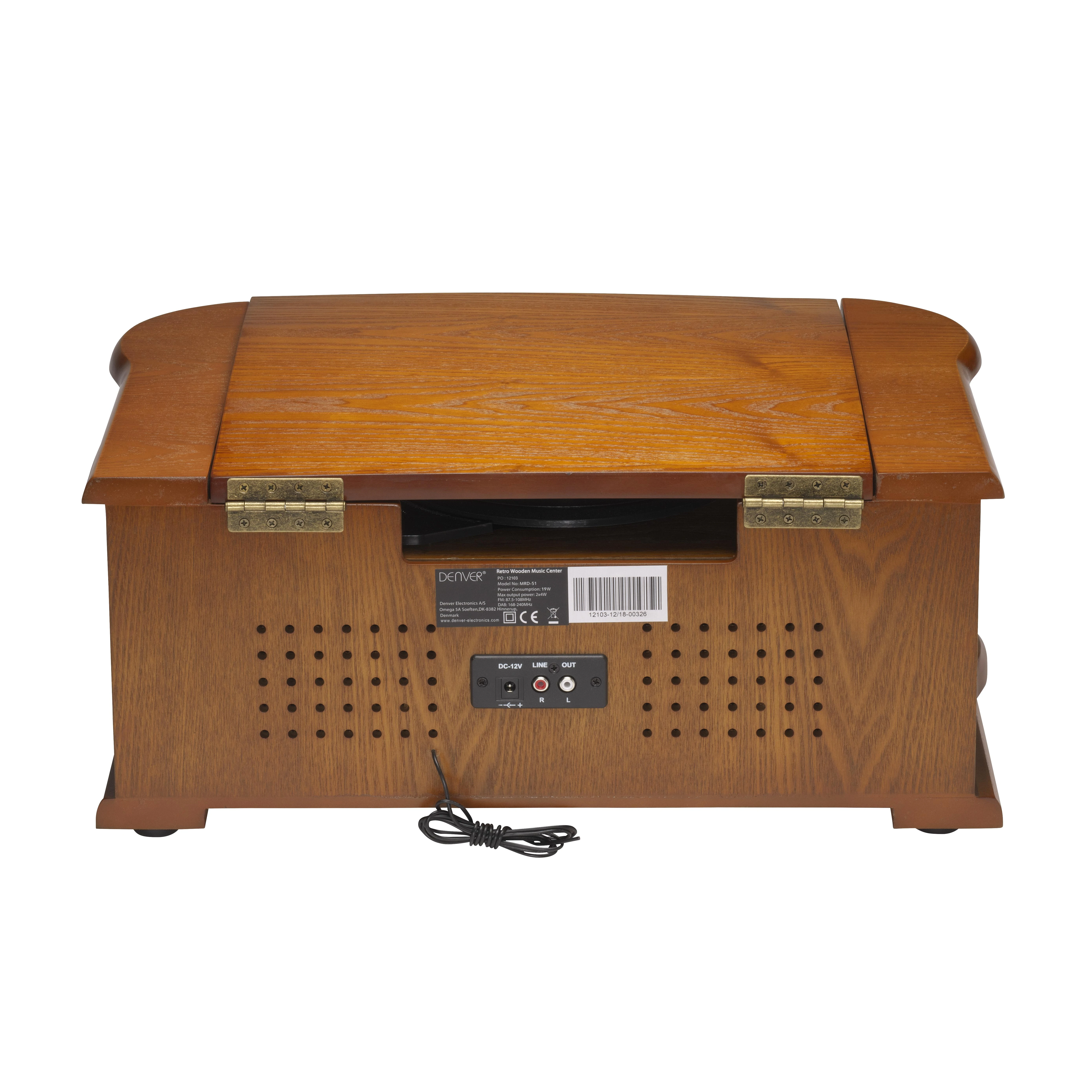 Muzikinis centras Denver MRD-51 Ruda