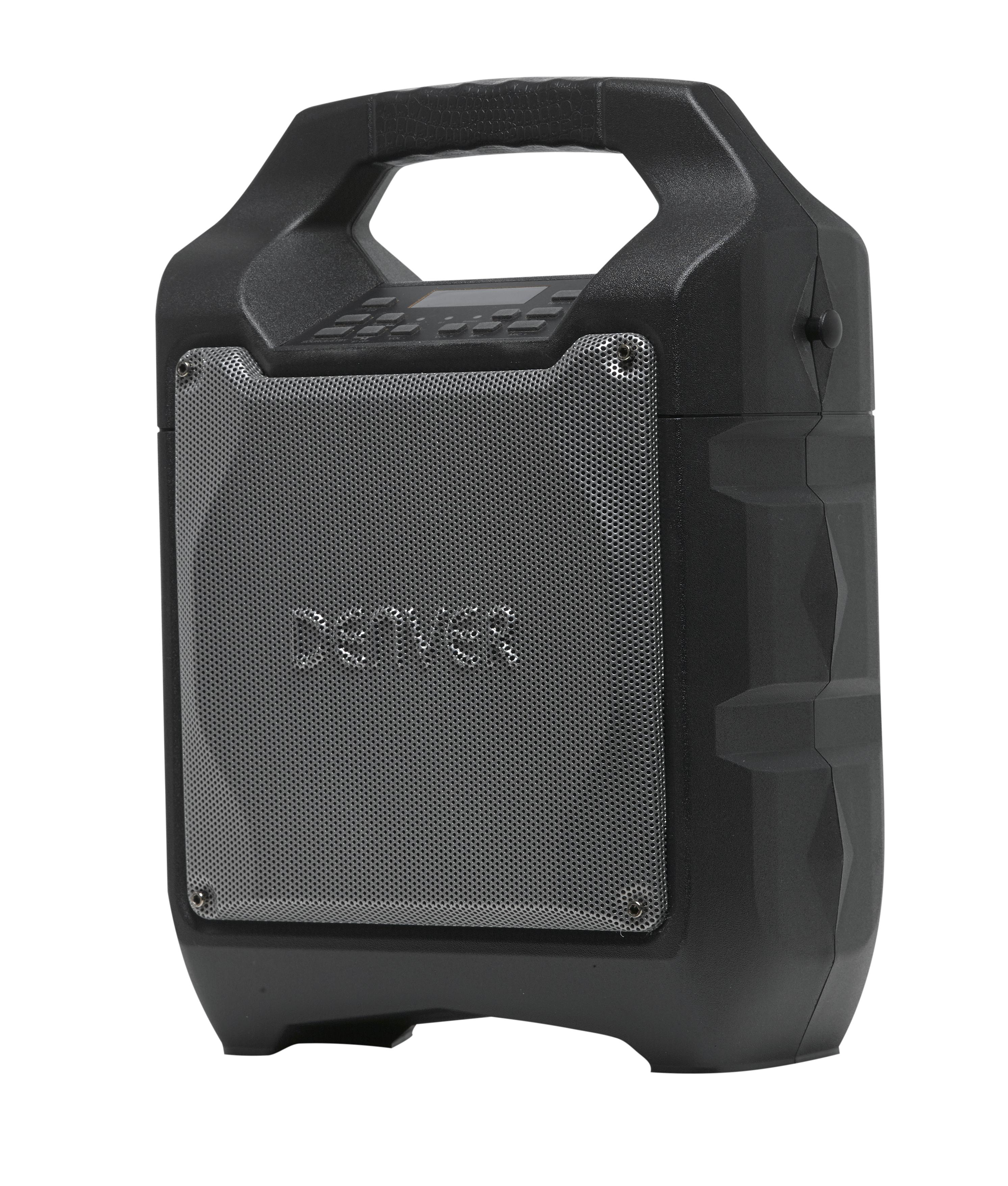 Denver TSP-203 20 W Rankinė masinio informavimo (PA) sistema Juoda