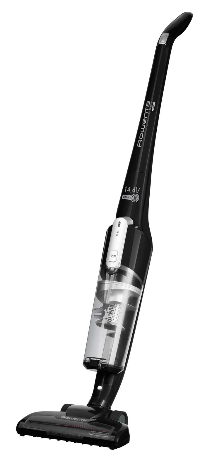 Dulkių siurblys Rowenta Air Force Light RH6545 siurblys-šluota / elektrinė šluota Bagless Juodas 0,65 L