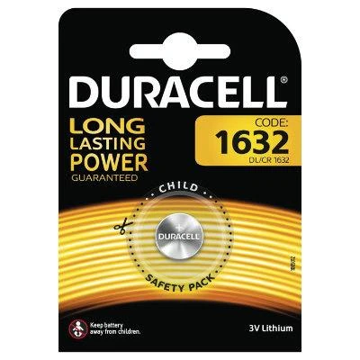 Duracell CR1632 3V ličio baterija pakuotėje
