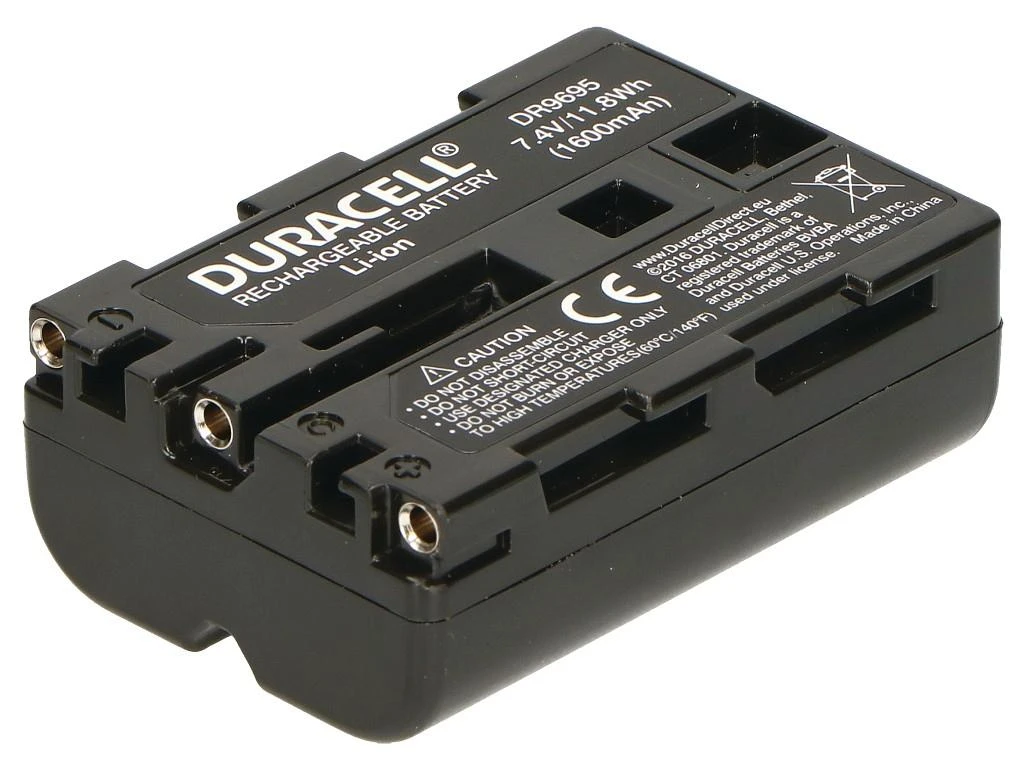 Duracell DR9695 kameros / vaizdo kameros su vaizdo magnetofonu baterija Ličio-jonų (Li-Ion) 1600 mAh