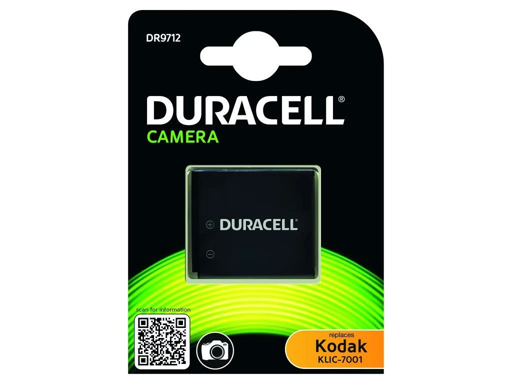 Duracell DR9712 kameros / vaizdo kameros su vaizdo magnetofonu baterija Ličio-jonų (Li-Ion) 700 mAh