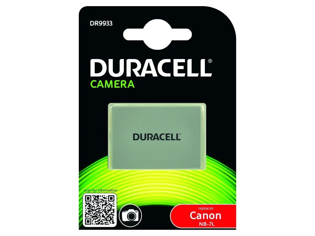 Duracell DR9933 kameros / vaizdo kameros su vaizdo magnetofonu baterija Ličio-jonų (Li-Ion) 1000 mAh