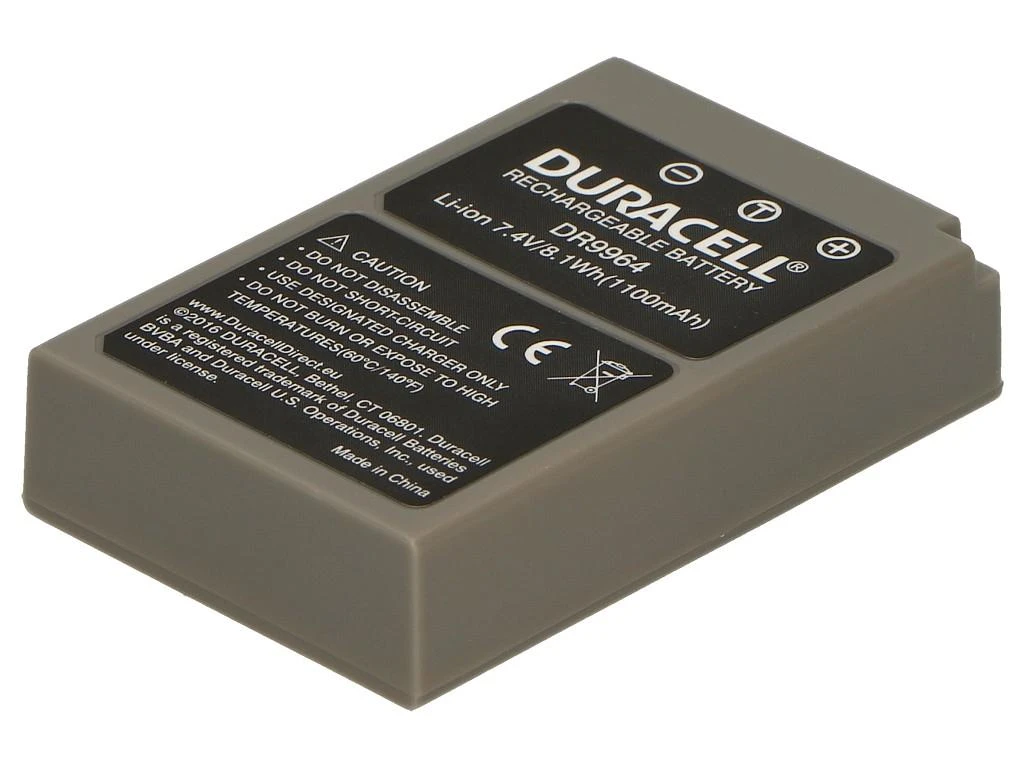 Duracell DR9964 kameros / vaizdo kameros su vaizdo magnetofonu baterija Ličio-jonų (Li-Ion) 1100 mAh
