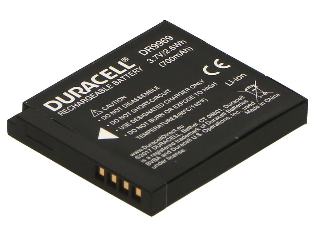 Duracell DR9969 kameros / vaizdo kameros su vaizdo magnetofonu baterija Ličio-jonų (Li-Ion) 700 mAh
