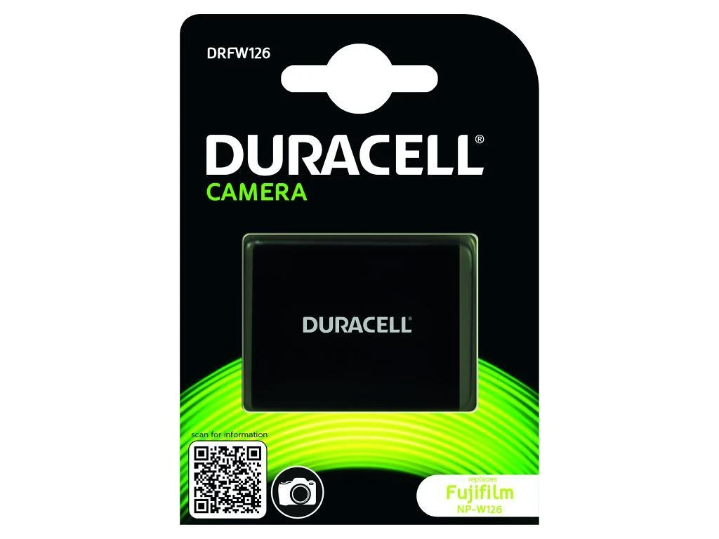 Duracell DRFW126 kameros / vaizdo kameros su vaizdo magnetofonu baterija Ličio-jonų (Li-Ion) 1140 mAh