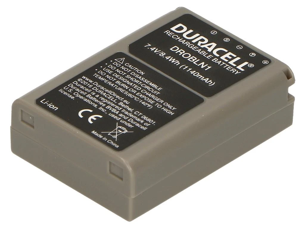 Duracell DROBLN1 kameros / vaizdo kameros su vaizdo magnetofonu baterija Ličio-jonų (Li-Ion) 1140 mAh