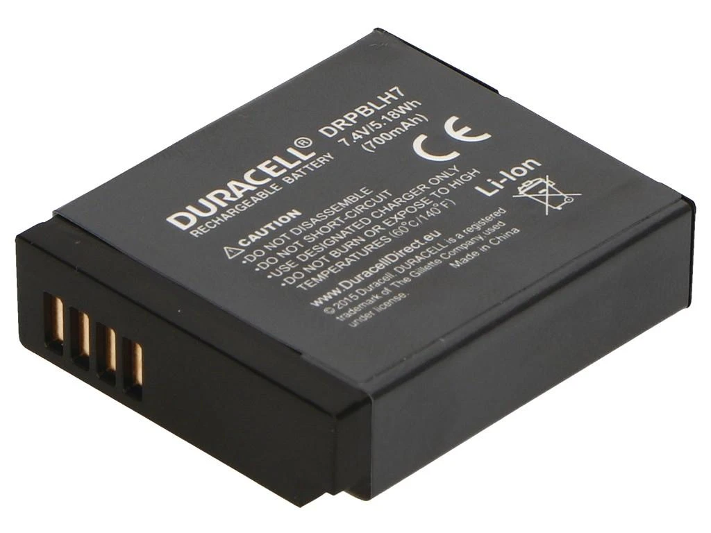 Duracell DRPBLH7 kameros / vaizdo kameros su vaizdo magnetofonu baterija Ličio-jonų (Li-Ion) 700 mAh
