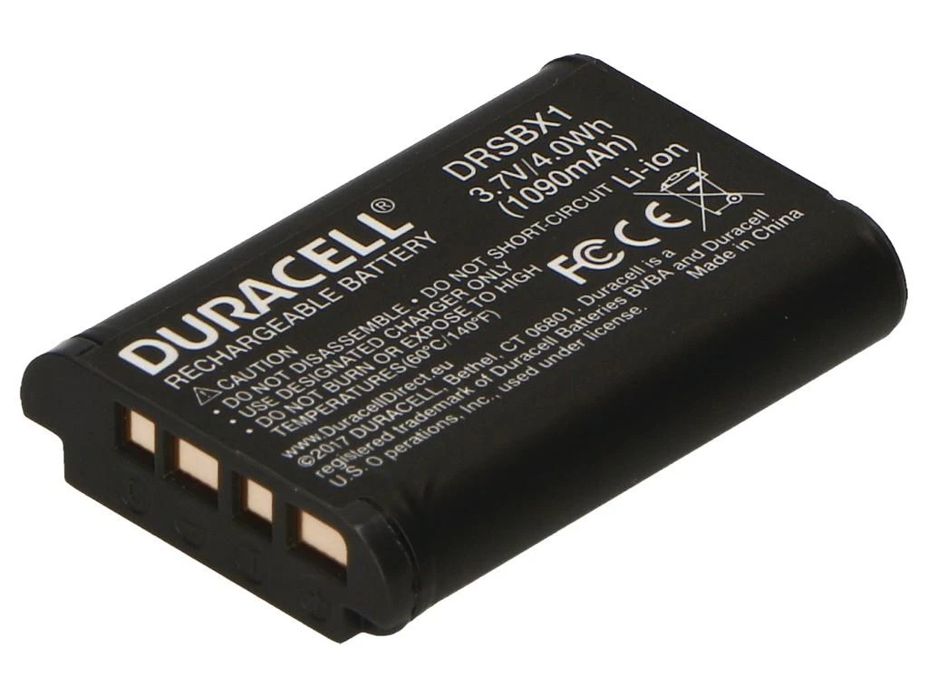 Duracell DRSBX1 kameros / vaizdo kameros su vaizdo magnetofonu baterija Ličio-jonų (Li-Ion) 1090 mAh