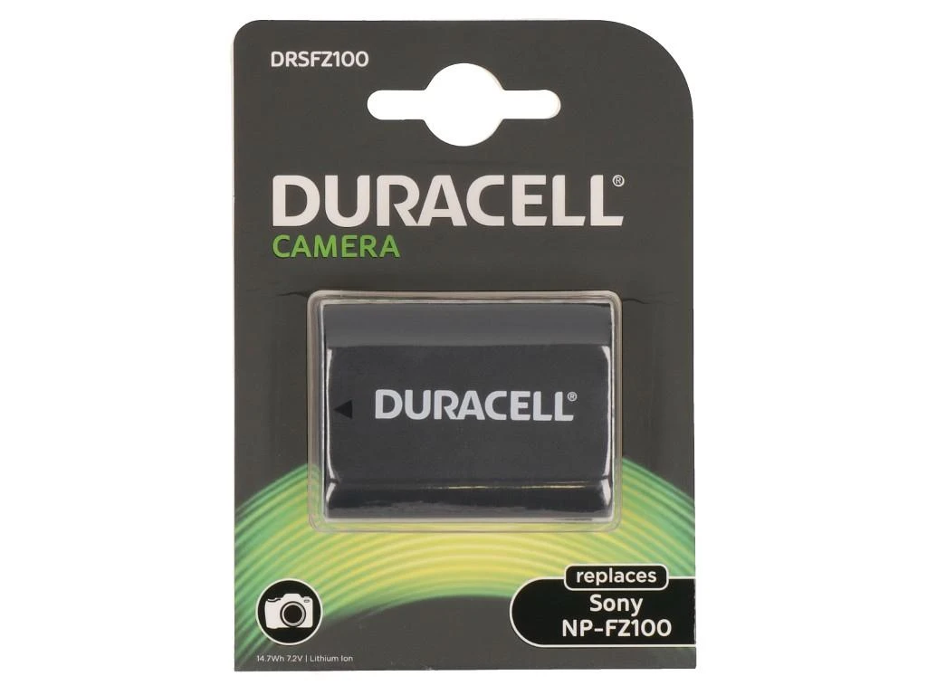 Duracell DRSFZ100 kameros / vaizdo kameros su vaizdo magnetofonu baterija 2040 mAh
