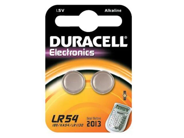 Duracell LR54 Vienkartinė baterija SR54 Šarminis