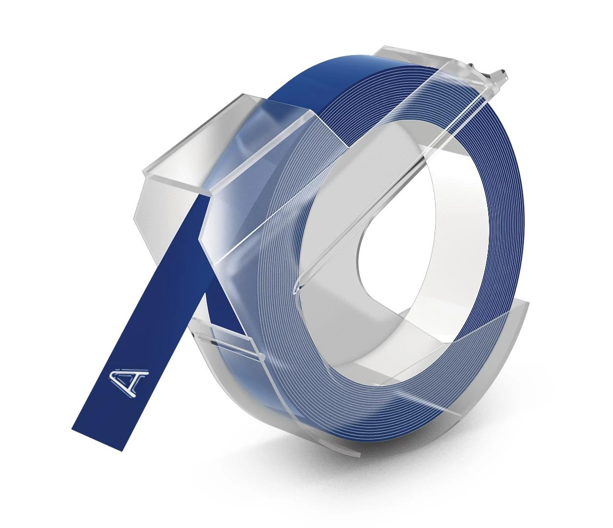 Juostelė DYMO, 9x3mm, plastikinė Balta/Mėlyna