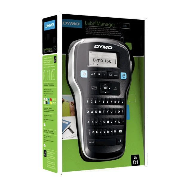 DYMO LabelManager 160 etikečių spausdintuvas Perkėlimas terminiu būdu 180 x 180 DPI D1 QWERTY