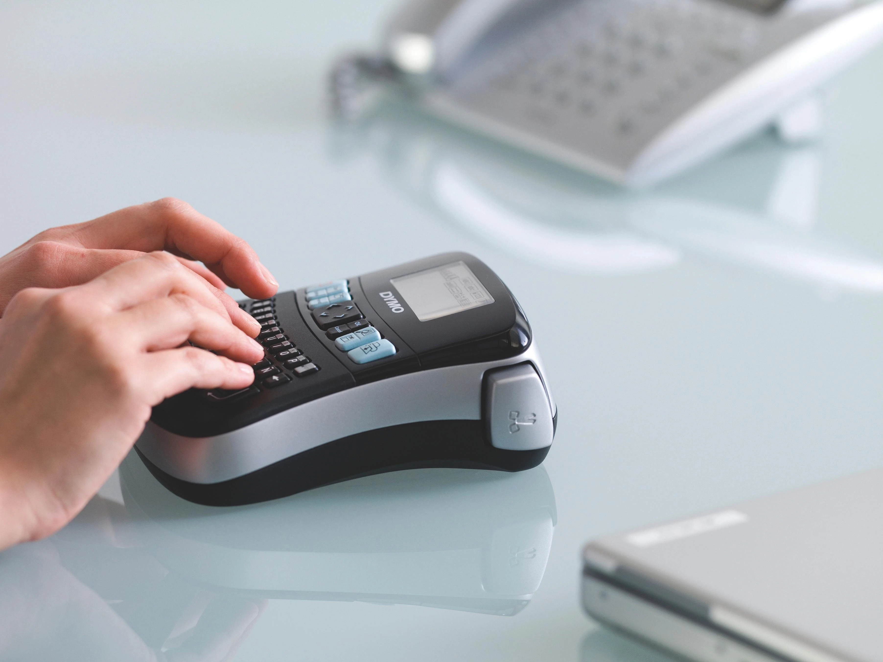 DYMO LabelManager 210D™ QWZ etikečių spausdintuvas Perkėlimas terminiu būdu 180 x 180 DPI D1 QWERTZ