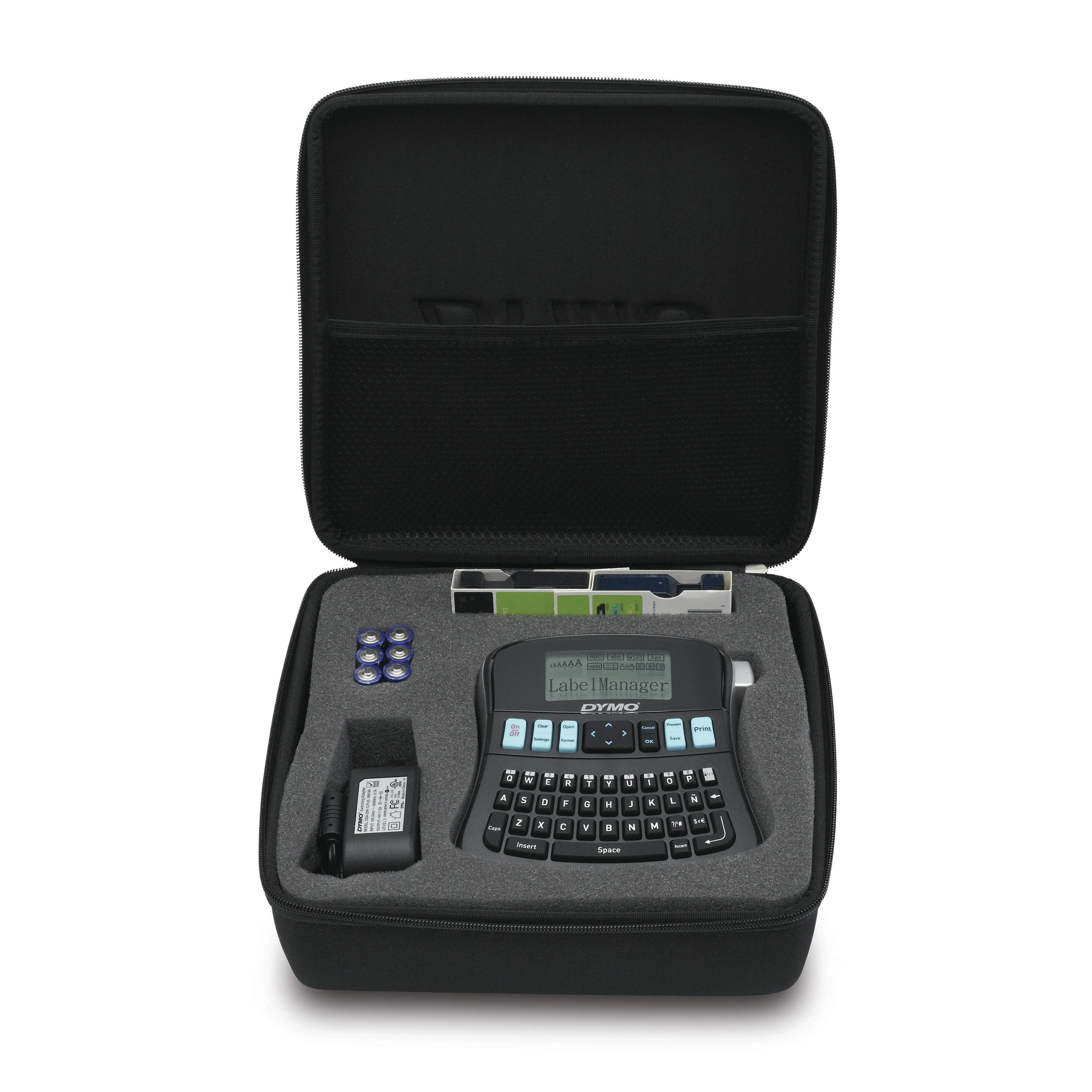 DYMO LabelManager 210D™ QWZ etikečių spausdintuvas Perkėlimas terminiu būdu 180 x 180 DPI D1 QWERTZ