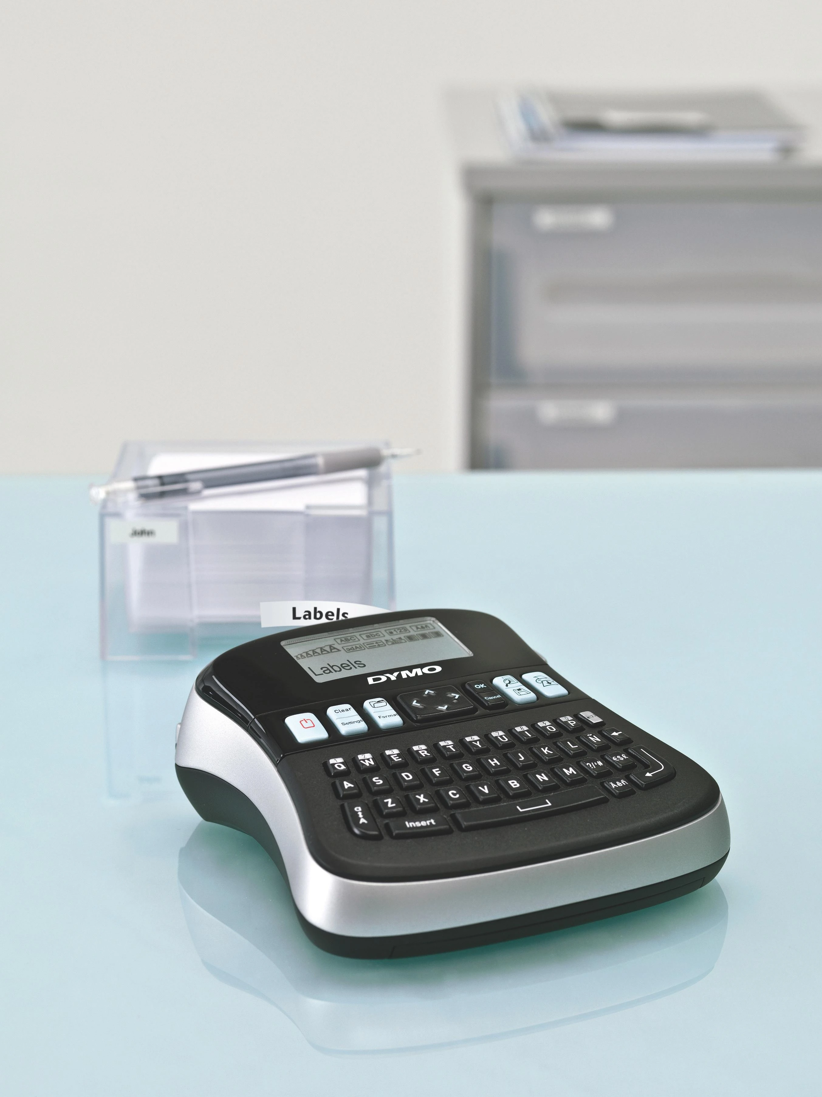 DYMO LabelManager 210D™ QWZ etikečių spausdintuvas Perkėlimas terminiu būdu 180 x 180 DPI D1 QWERTZ