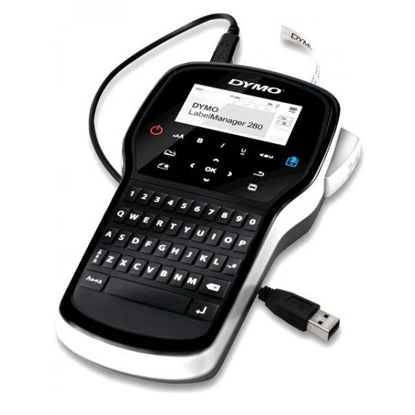 Spausdintuvas labels DYMO Label manager 280 komplektas walizkowy S0968990 (Thermal transfer, USB)