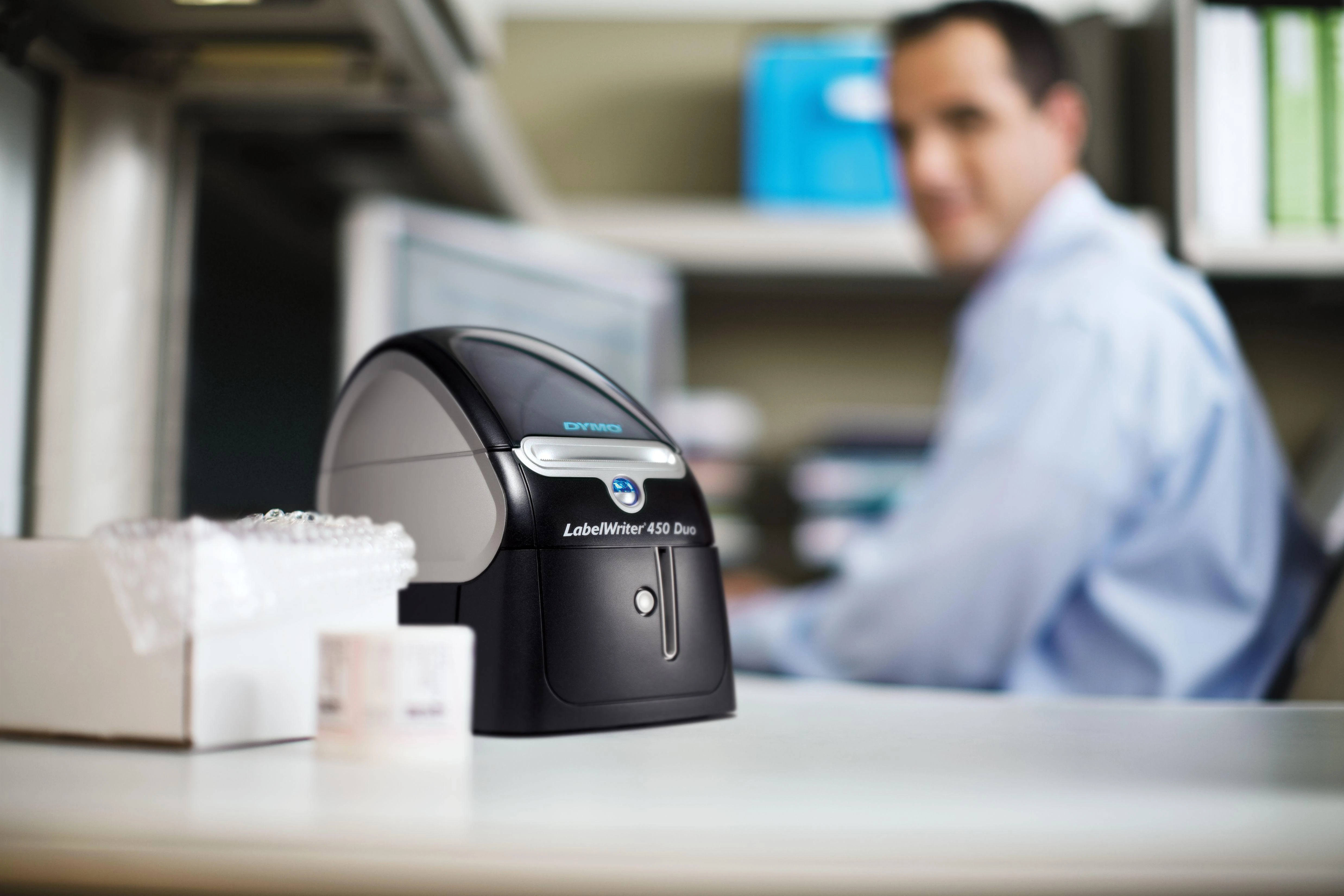DYMO LabelWriter 450 DUO etikečių spausdintuvas Perkėlimas terminiu būdu 600 x 300 DPI D1
