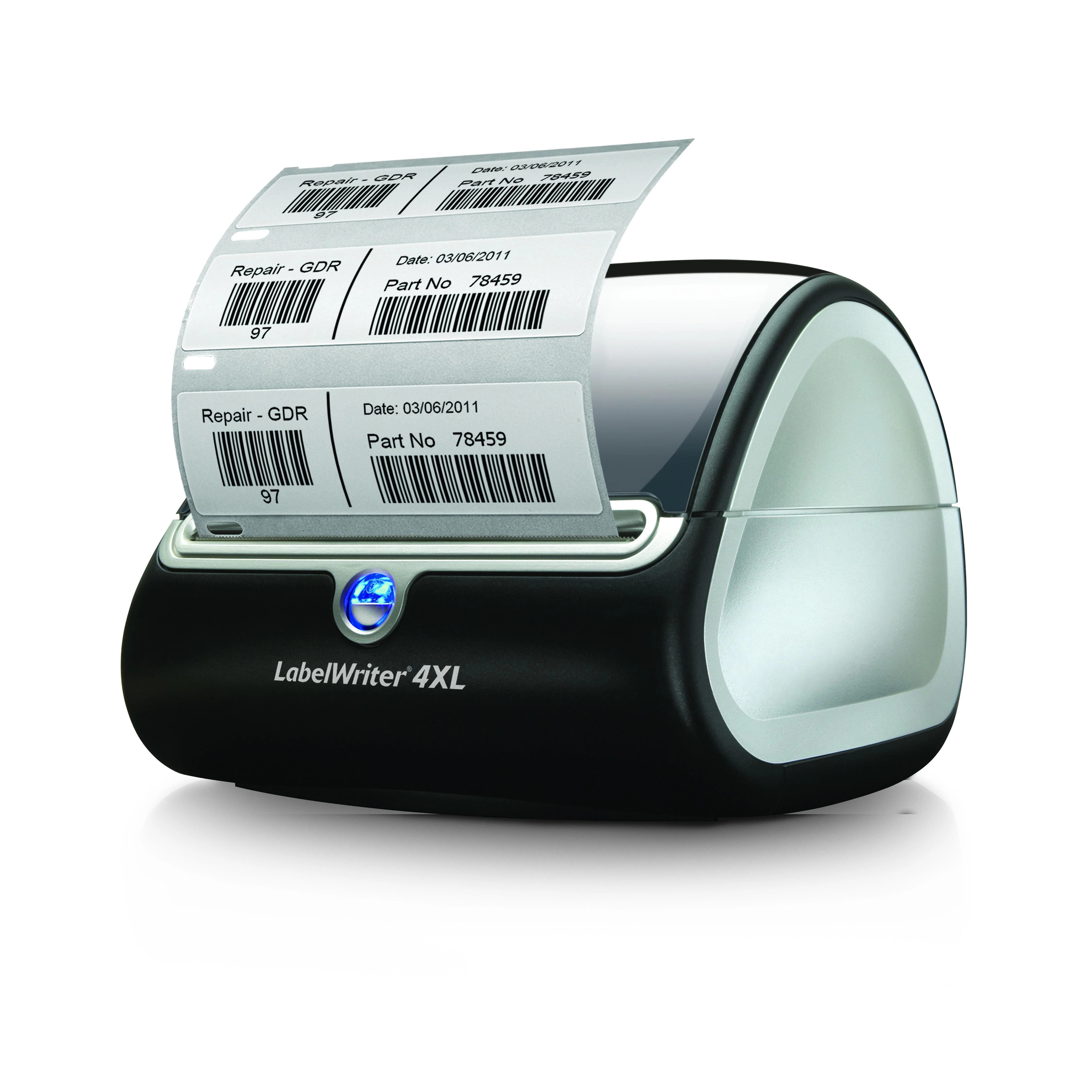 DYMO LabelWriter 4XL, juodas and baltas label spausdintuvas, USB connected, PC, 53 labels / minute S0904950