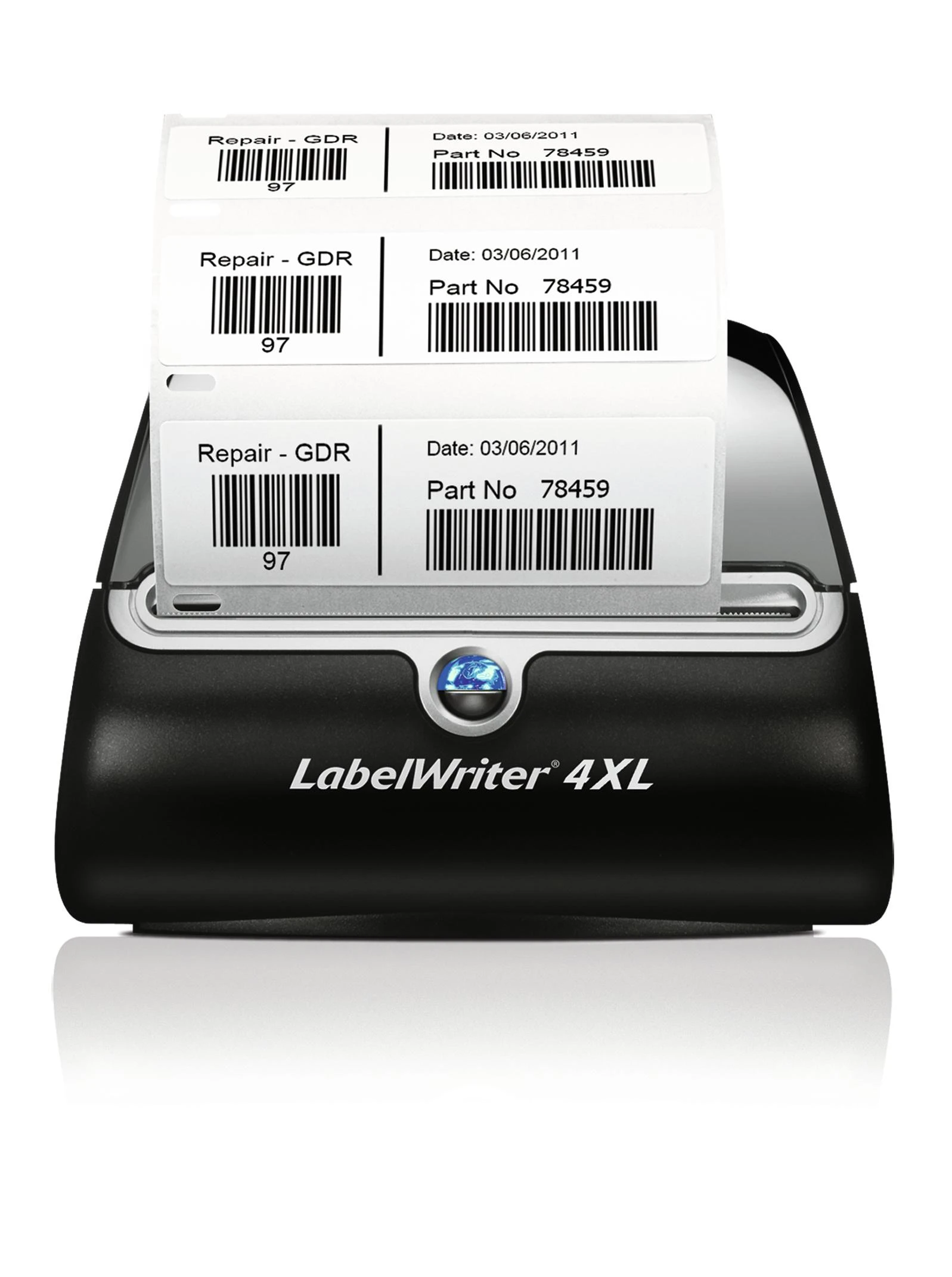 DYMO LabelWriter 4XL, juodas and baltas label spausdintuvas, USB connected, PC, 53 labels / minute S0904950