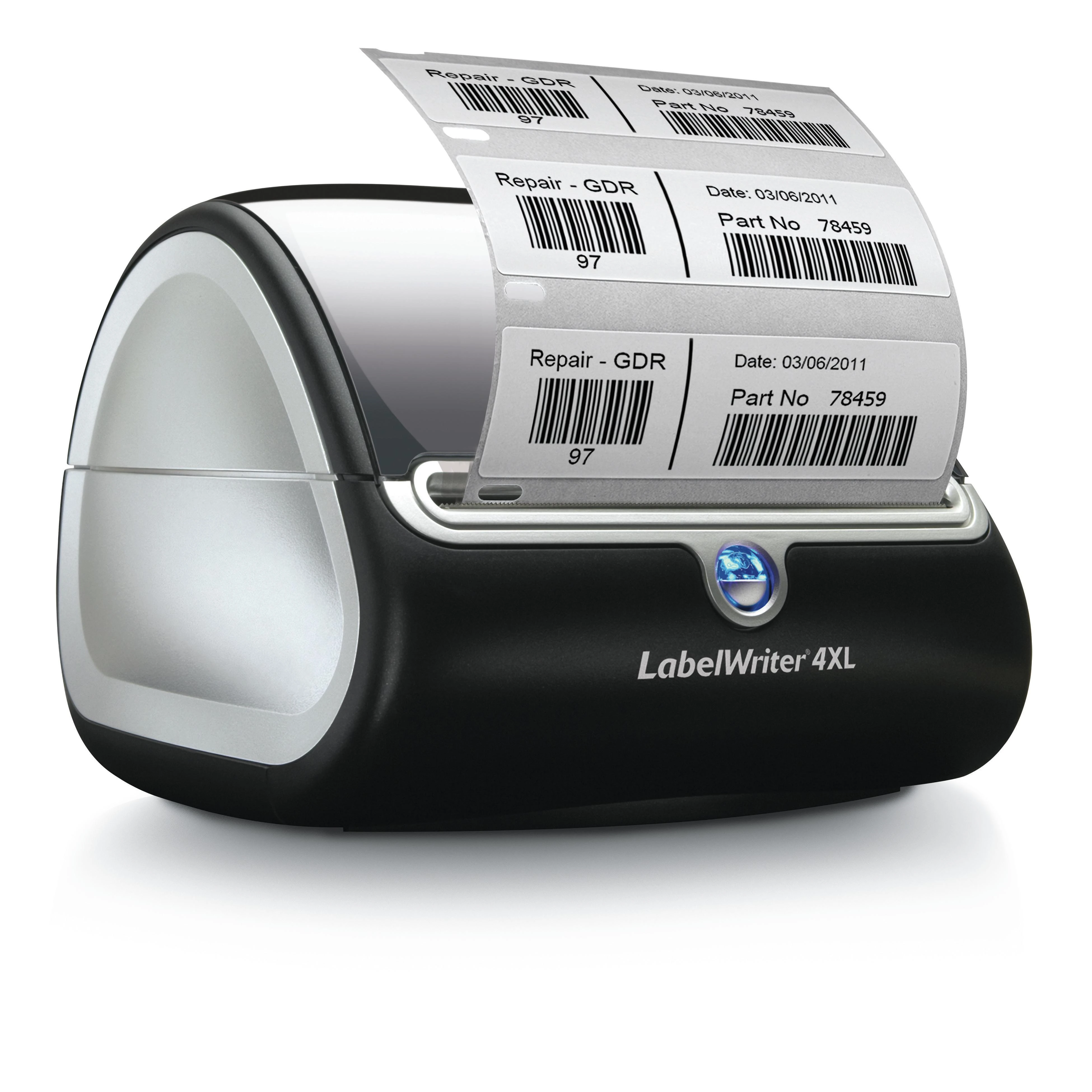 DYMO LabelWriter 4XL, juodas and baltas label spausdintuvas, USB connected, PC, 53 labels / minute S0904950