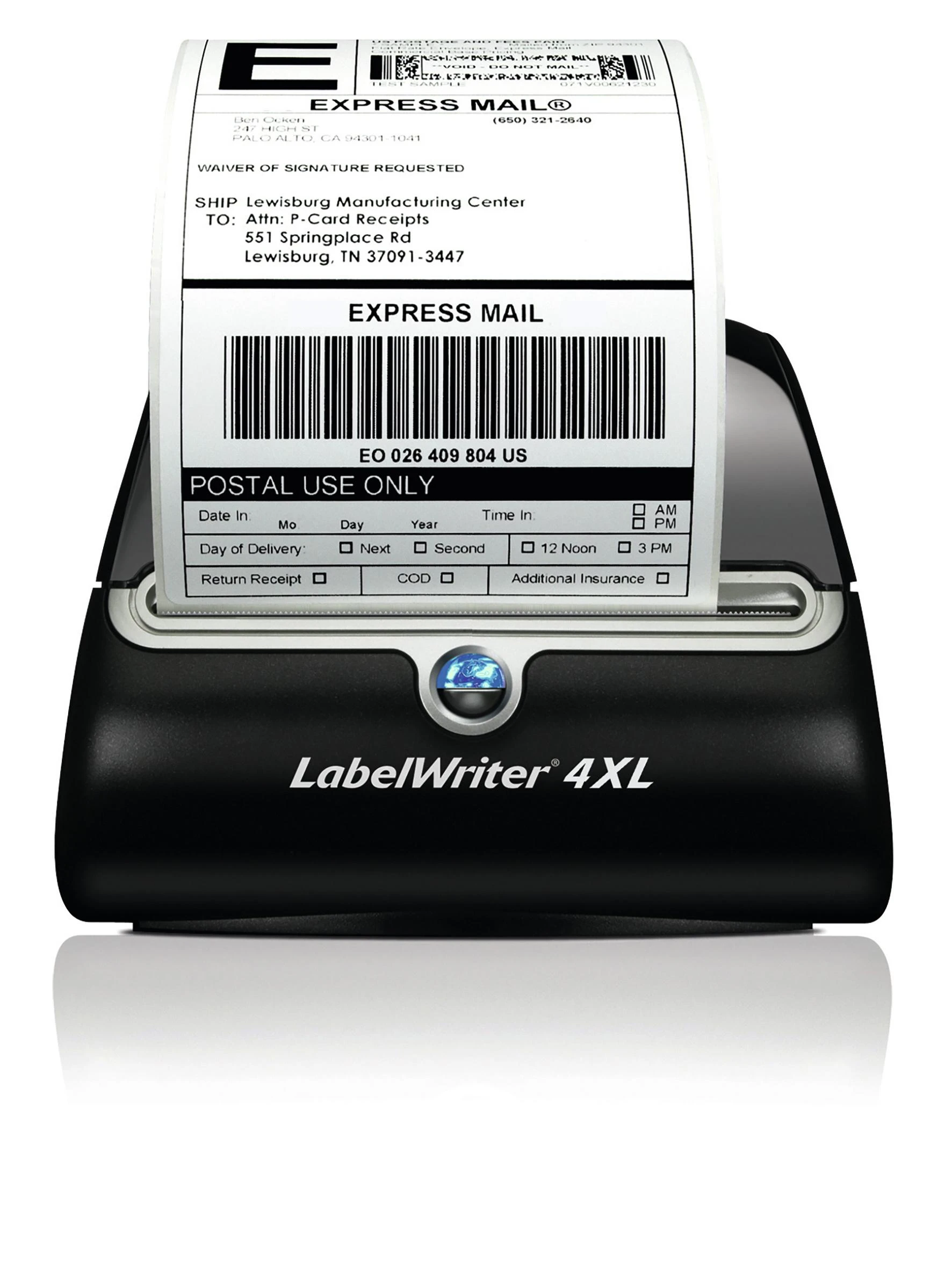 DYMO LabelWriter 4XL, juodas and baltas label spausdintuvas, USB connected, PC, 53 labels / minute S0904950
