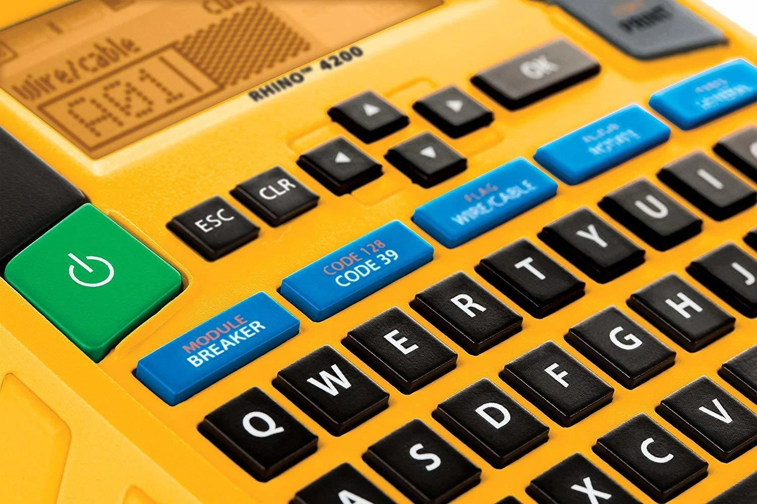 DYMO Rhino 4200 etikečių spausdintuvas Perkėlimas terminiu būdu Bevielis QWERTY